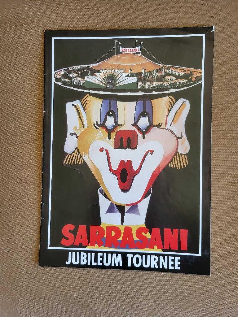 Sarrasani Jubileum Tournee 1992 Circus Programma Boekje, Verzamelen, Ophalen of Verzenden, Gebruikt
