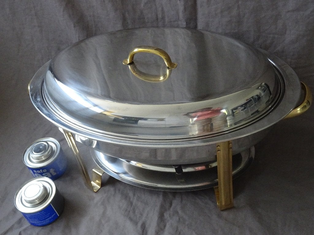 Sunnex chafing dish professionele buffetwarmer catering, Overige typen, Ophalen of Verzenden, Zo goed als nieuw, Overige materialen