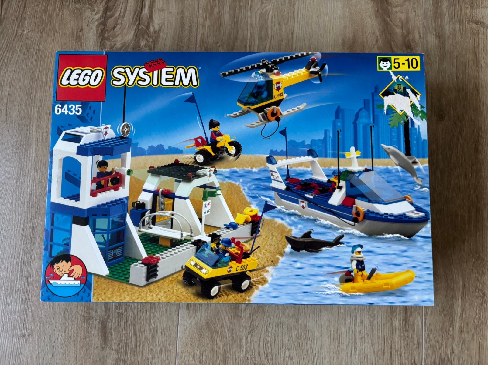 Lego 6435 Coast Guard HQ NIEUW 2x, City, Lego, Nieuw, Ophalen of Verzenden