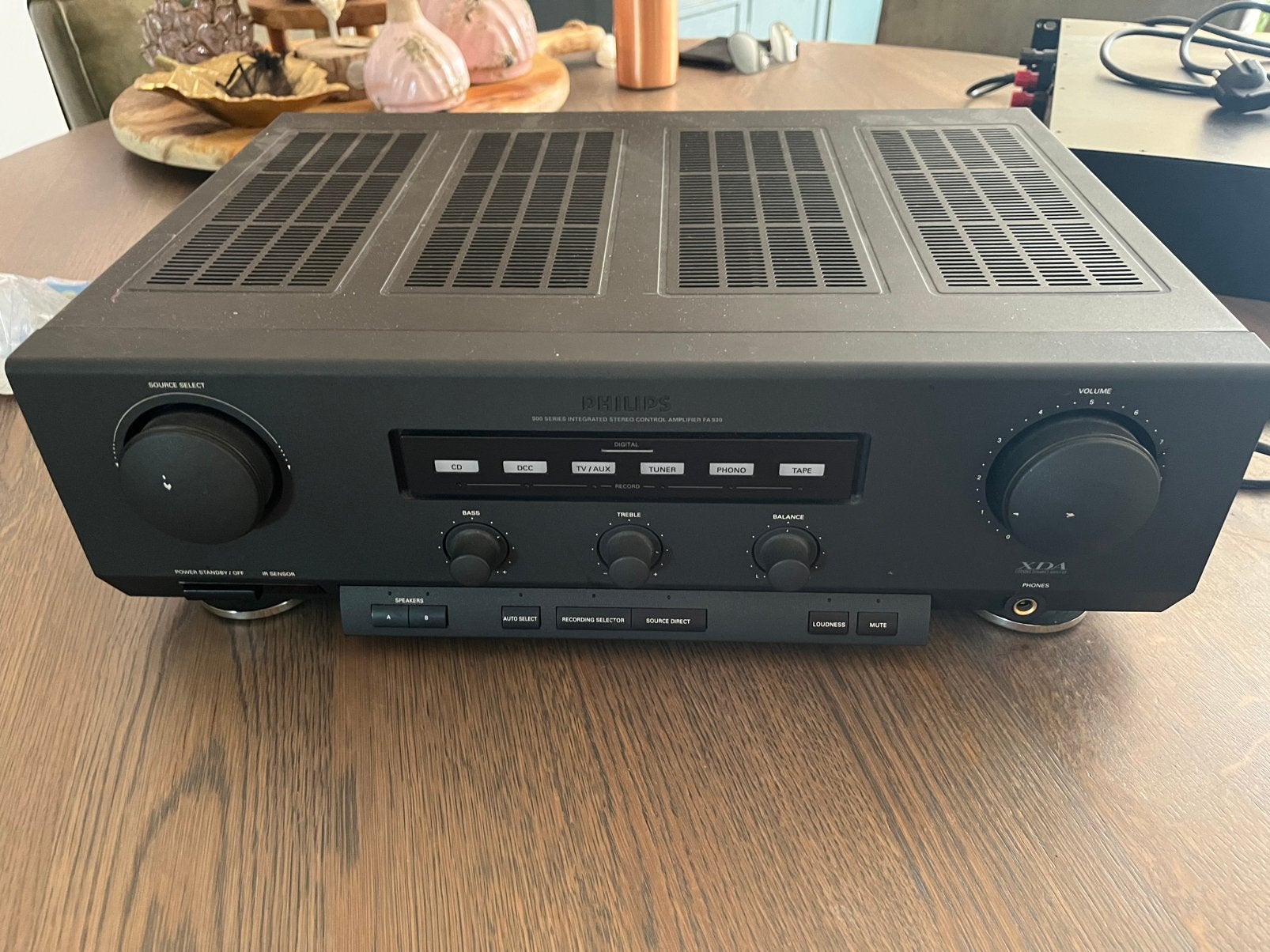 Philips FA 930 versterker, Gebruikt, 60 tot 120 watt, Stereo, Ophalen