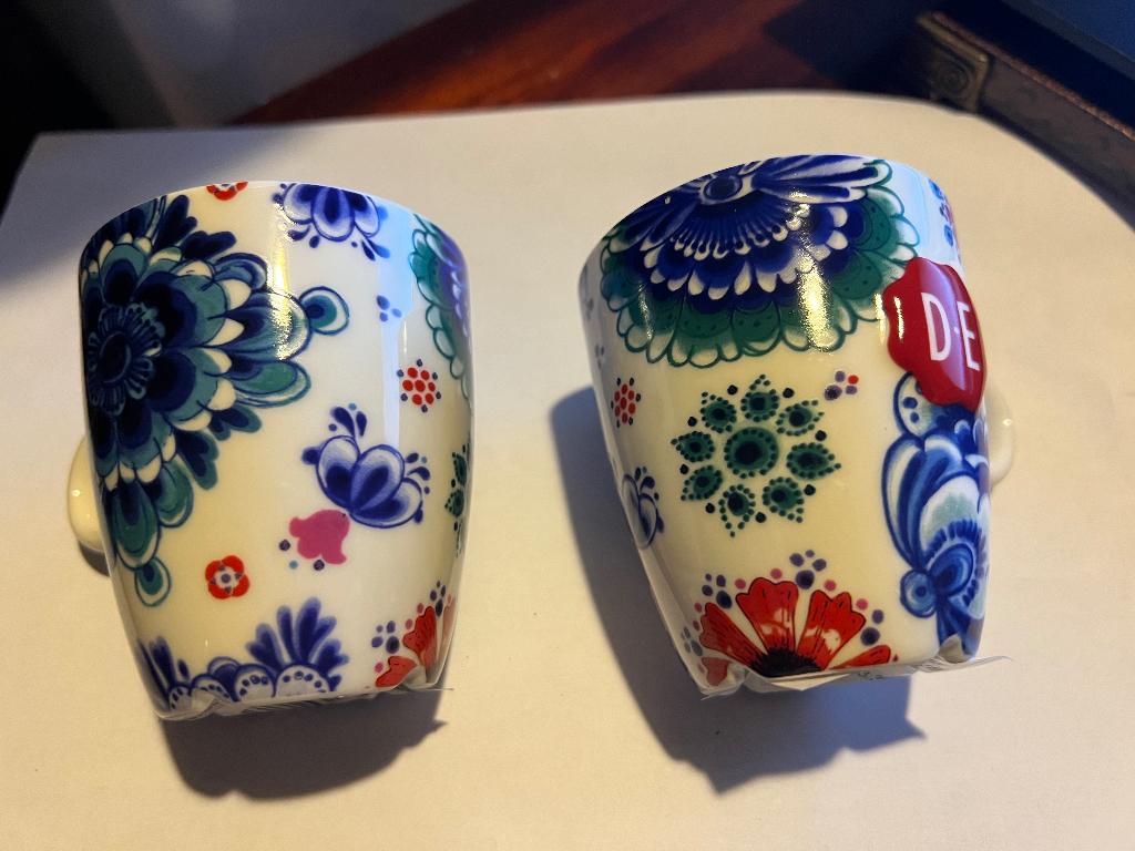 3x6 kopjes DE, Ophalen, Nieuw, Kop(pen) en/of Schotel(s), Boerenbont