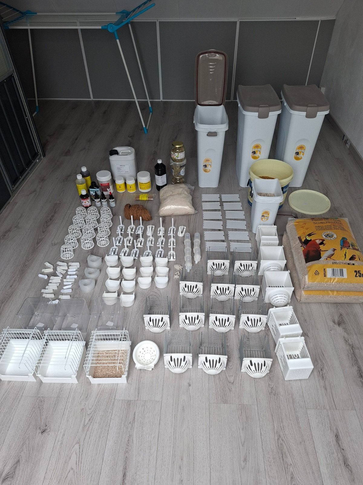 Kweek Benodigdheden (kanaries), Ophalen, Kooi-accessoires