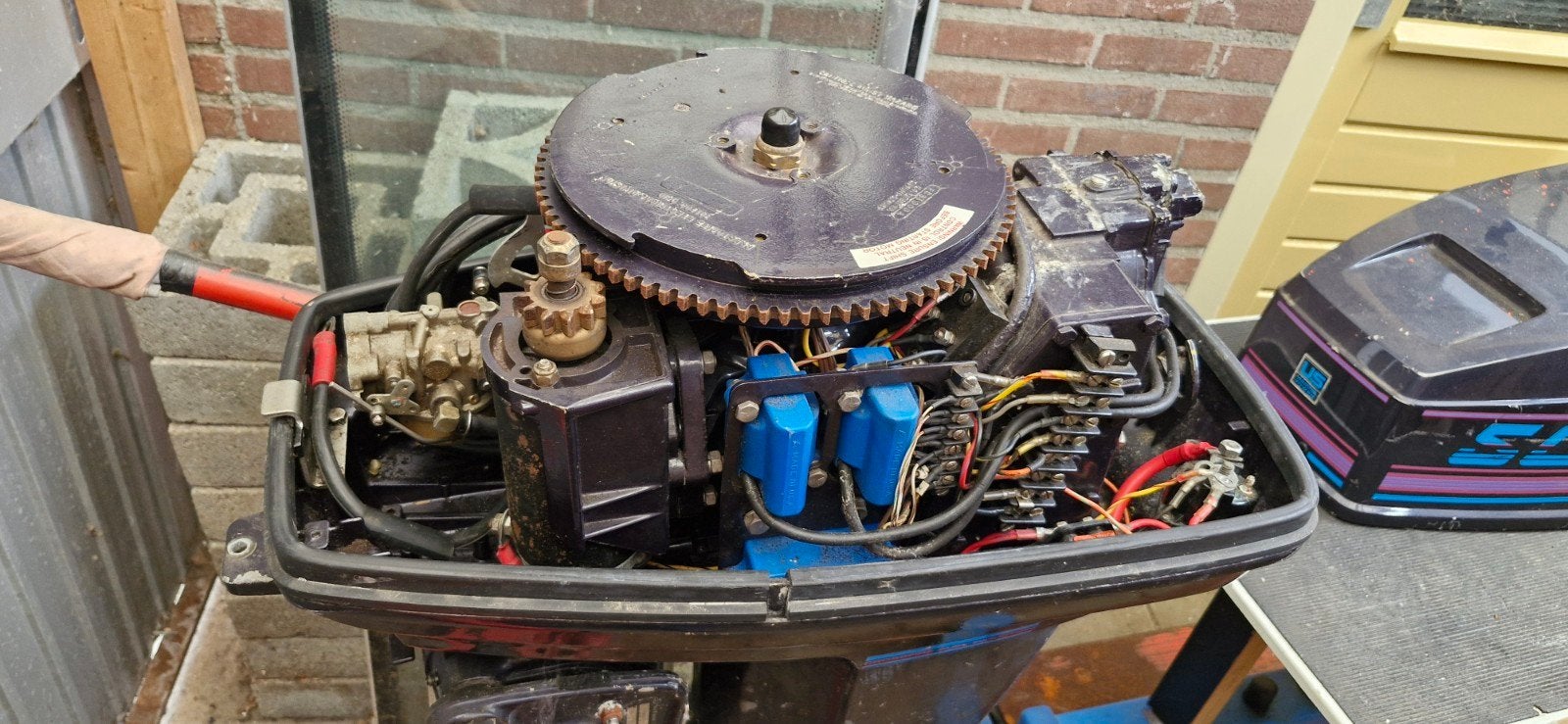 Tekoop: 50pk buitenboordmotor, Ophalen of Verzenden