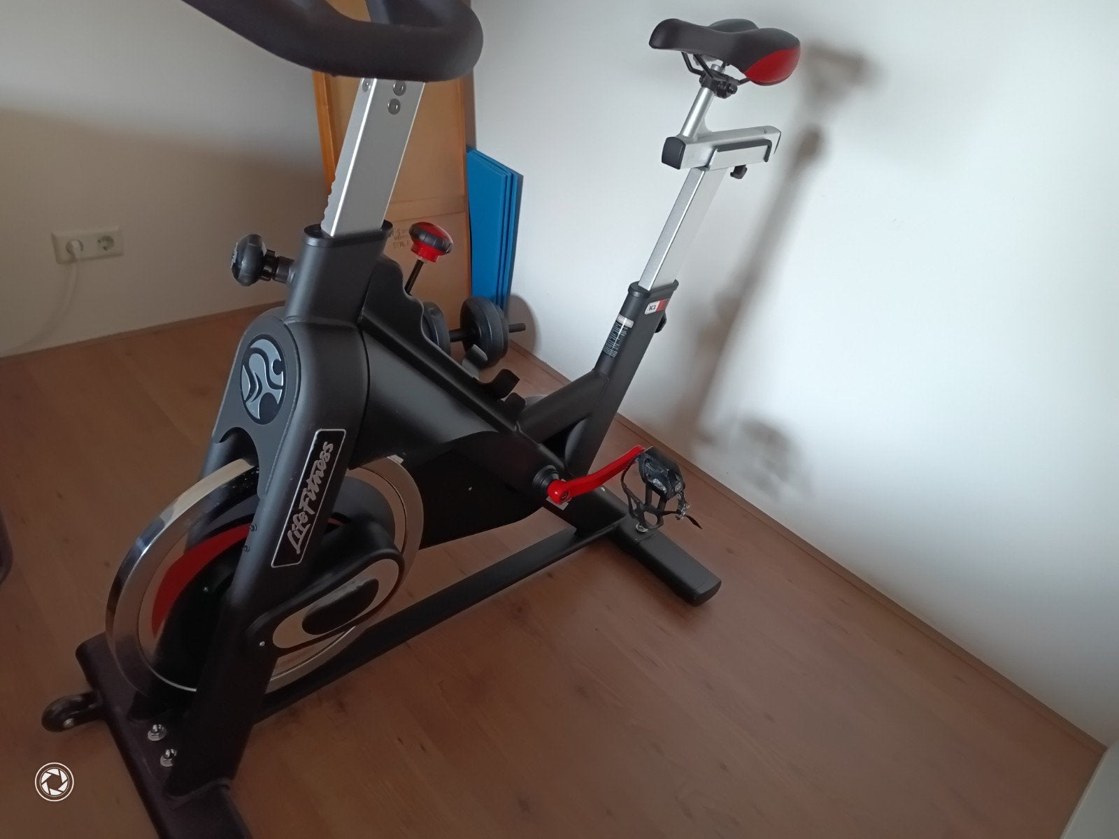 Life Fitness Tomahawk IC2 Spinningfiets - Zo goed als nieuw, Sport en Fitness, Ophalen, Spinningfiets, Zo goed als nieuw, Metaal