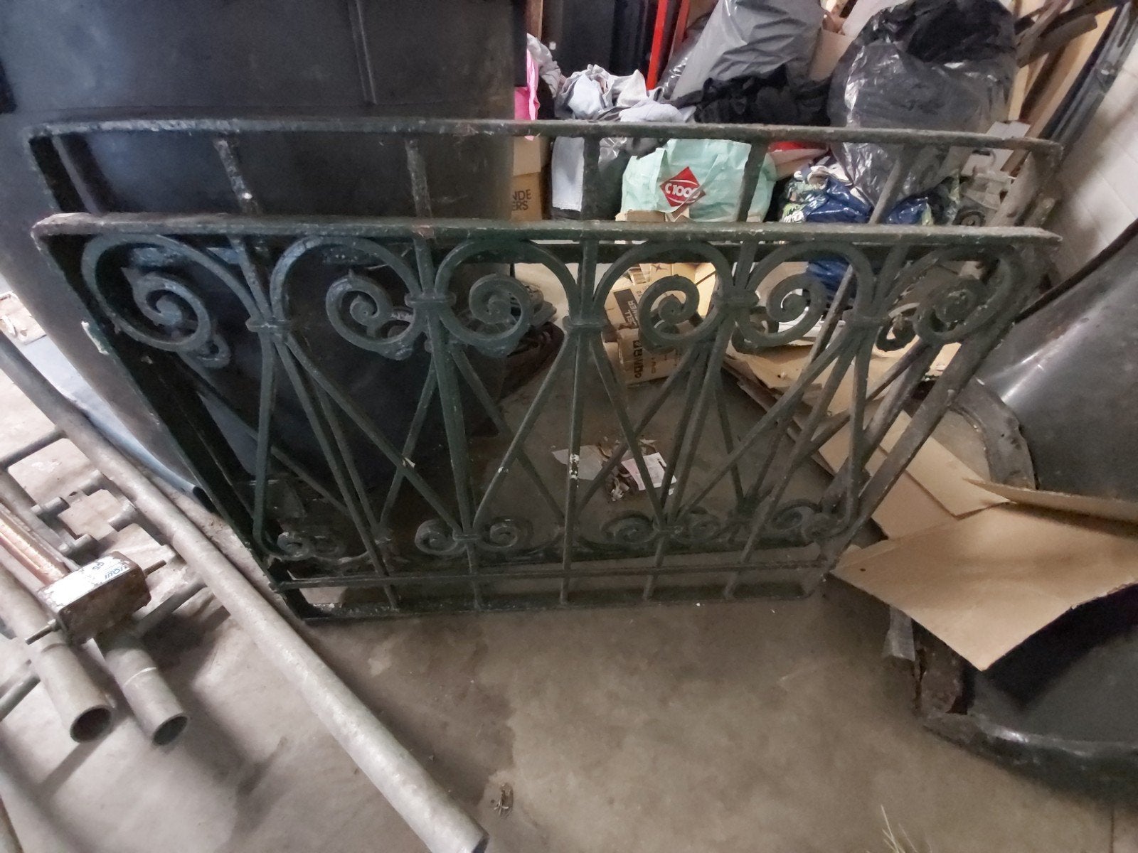 2 hekjes antiek., Tuin en Terras, Ophalen, IJzer, Sierhekwerk