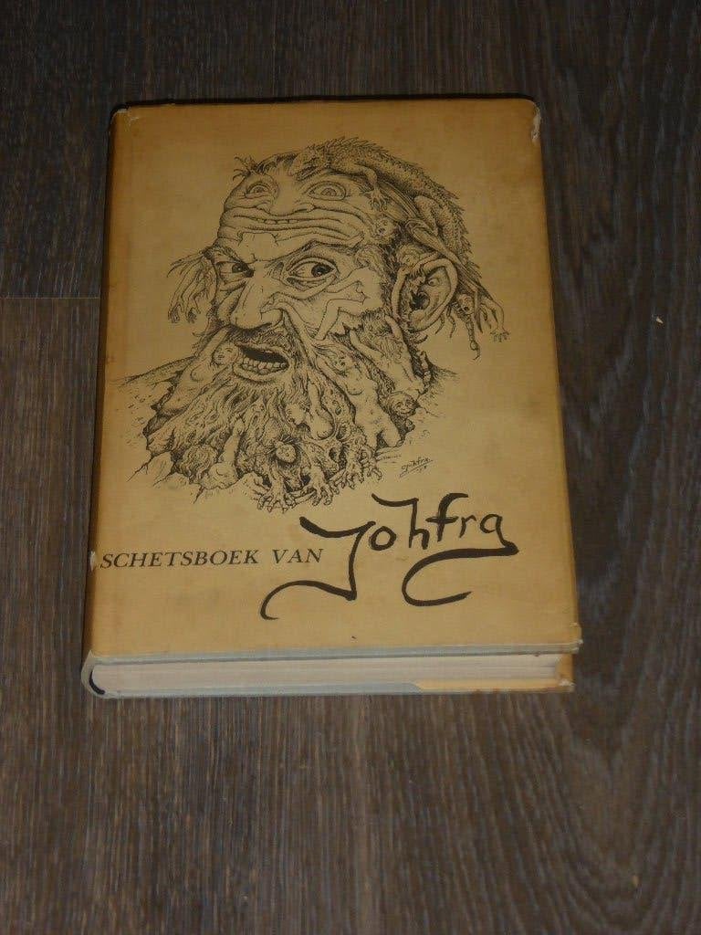 SCHETSBOEK VAN JOHFRA, JOHFRA, Ophalen of Verzenden, Zo goed als nieuw, Schilder- en Tekenkunst