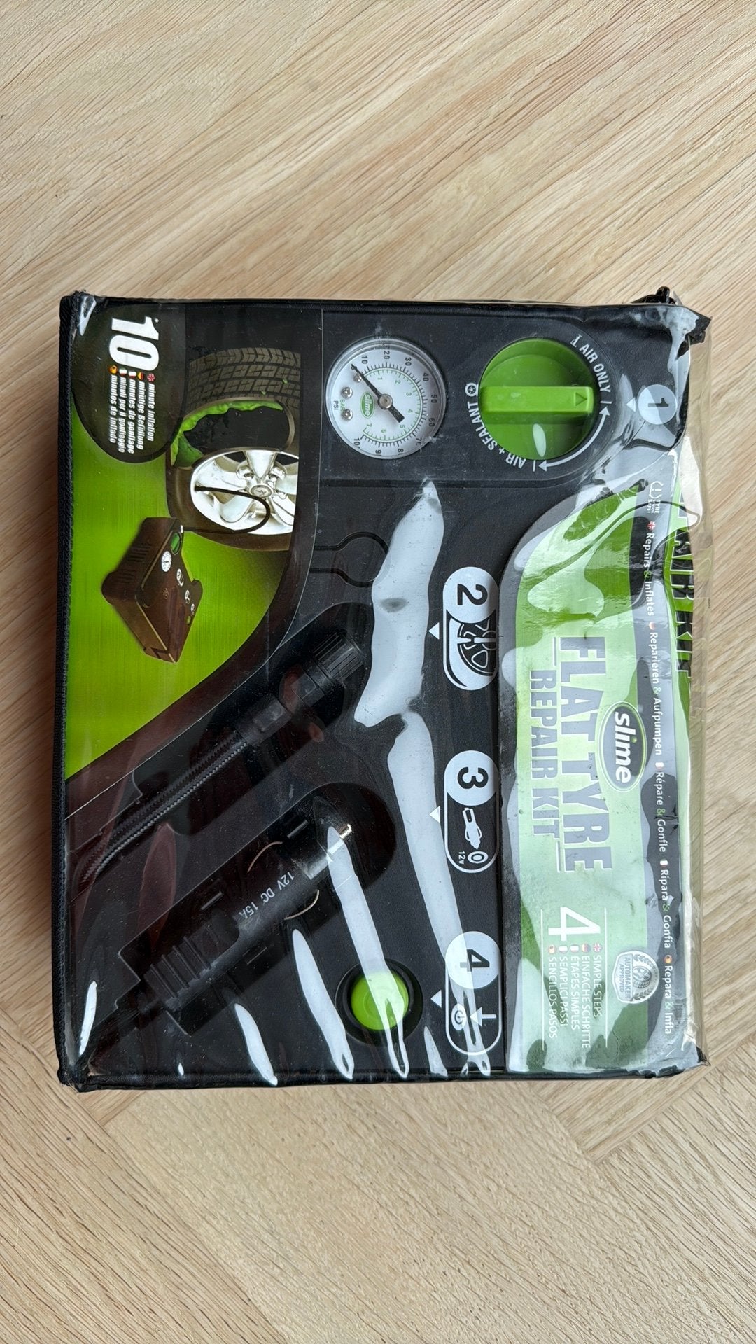 Autoband lekkage reparatieset voor onderweg, Ophalen of Verzenden, Nieuw