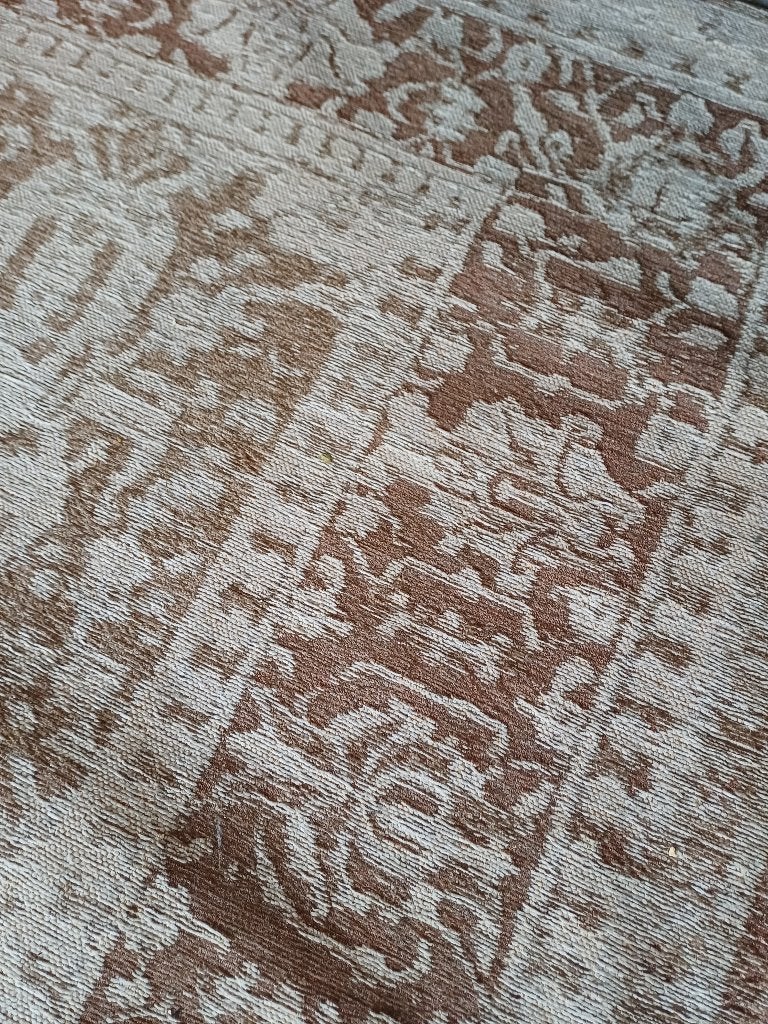 vloerkleed vintage, Huis en Inrichting, Ophalen, Bruin, 150 tot 200 cm, Vintage