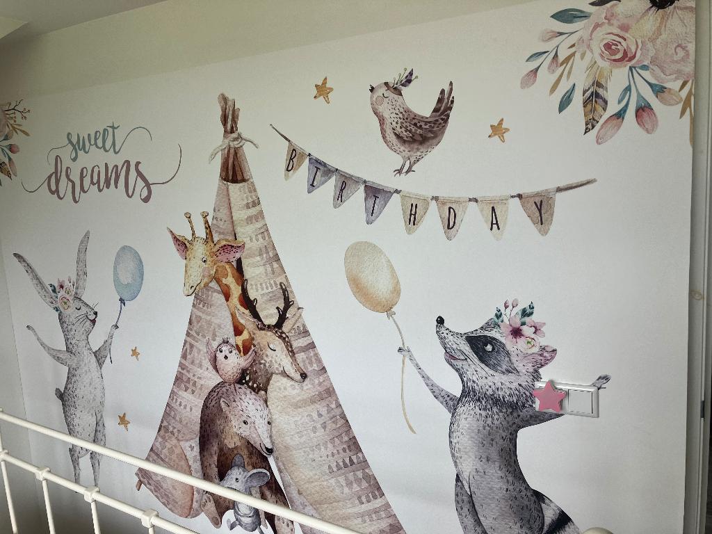 Behang foto, Huis en Inrichting, Stoffering | Behang, Ophalen, Minder dan 10 m²