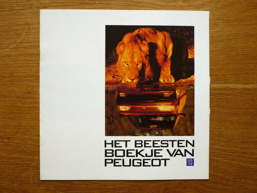 Peugeot Beestenboekje (1990), Ophalen of Verzenden, Nieuw, Peugeot