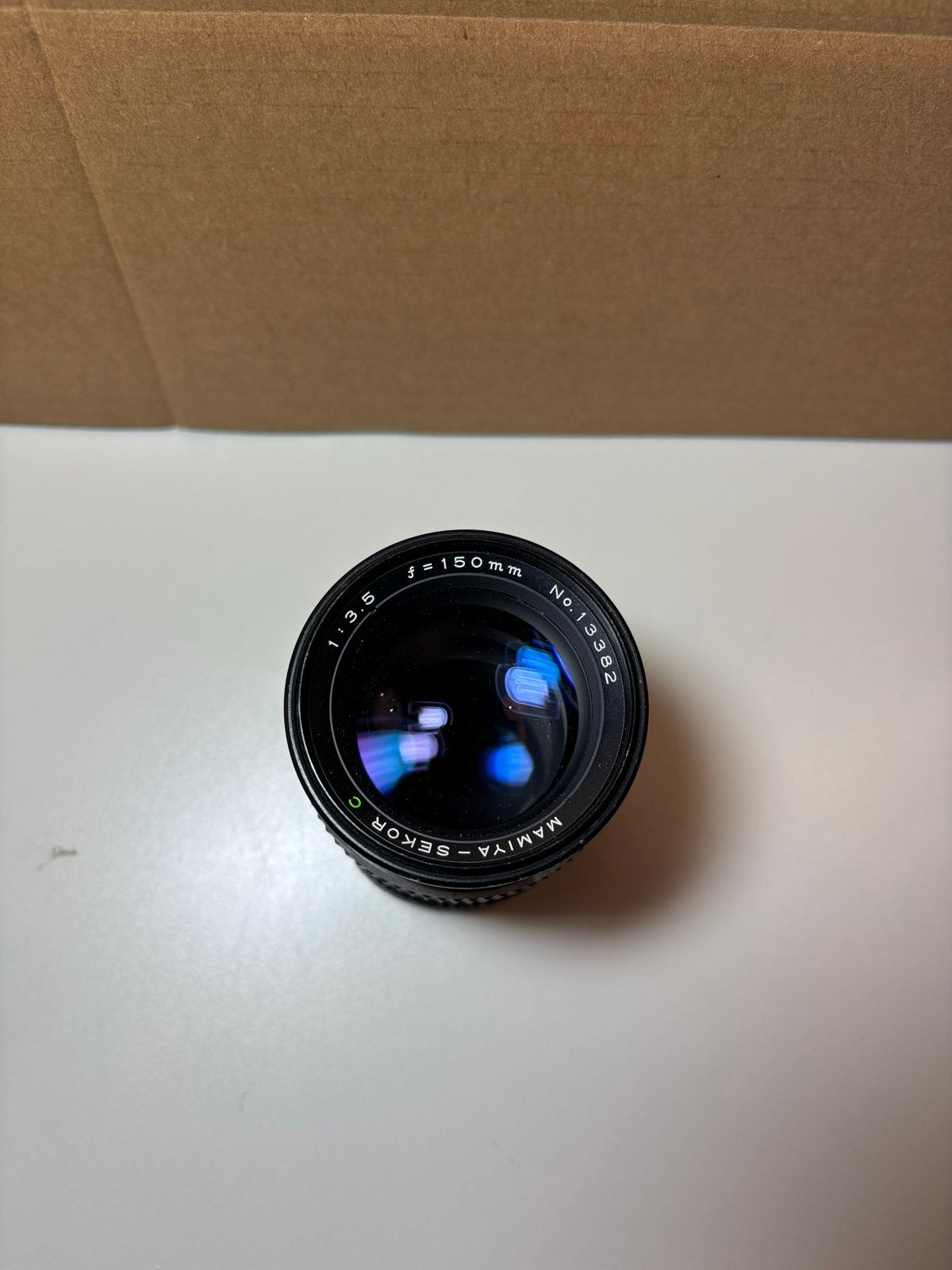 Mamiya-Sekor f=150mm 1:3.5 lens, Overige merken, Gebruikt, Overige vattingen, Handmatige focus