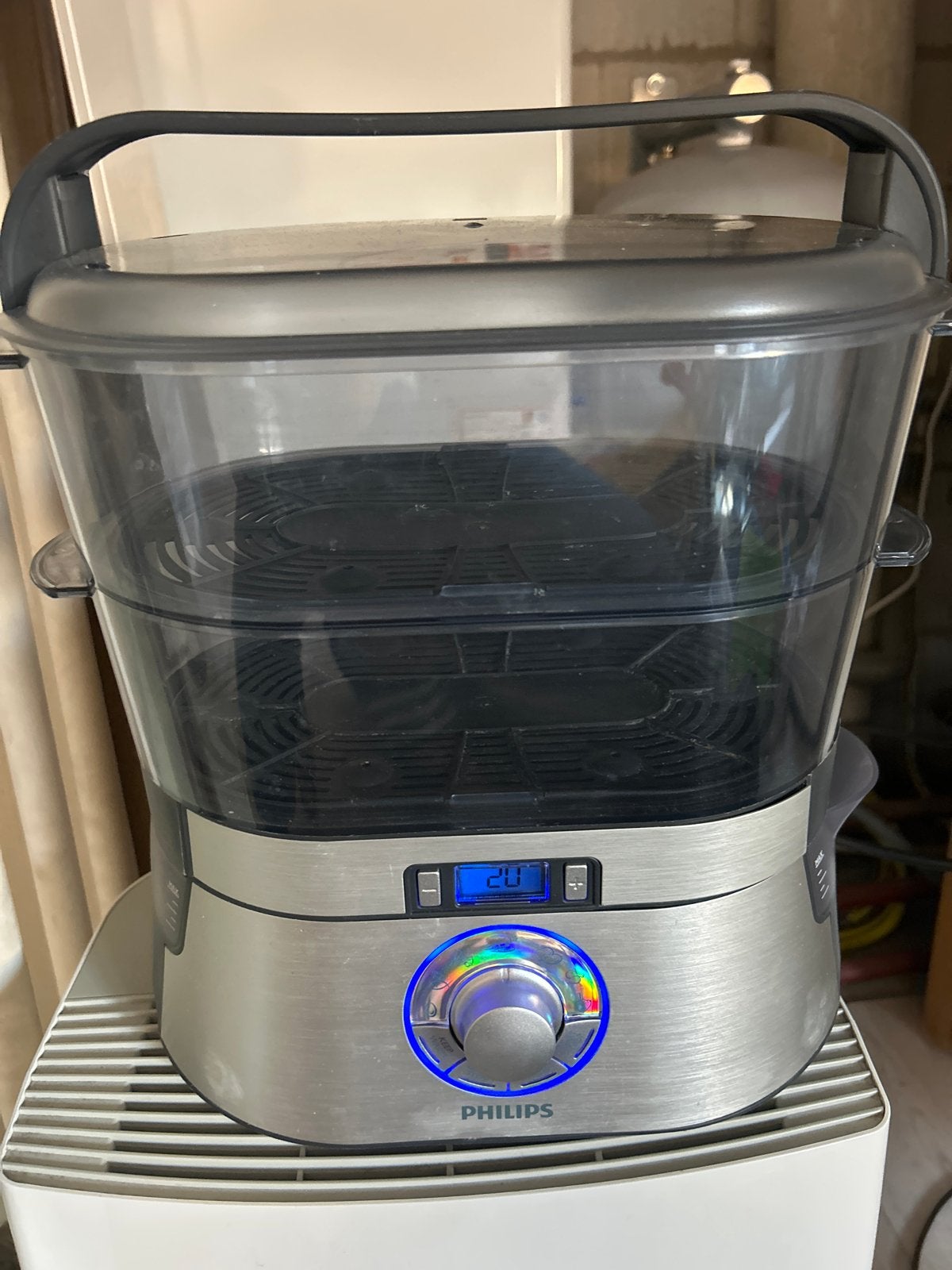 Philips Stoomkoker - Gezond en Gemakkelijk Koken, Witgoed en Apparatuur, Stoomapparaten, Zo goed als nieuw, Stoomreiniger, Ophalen