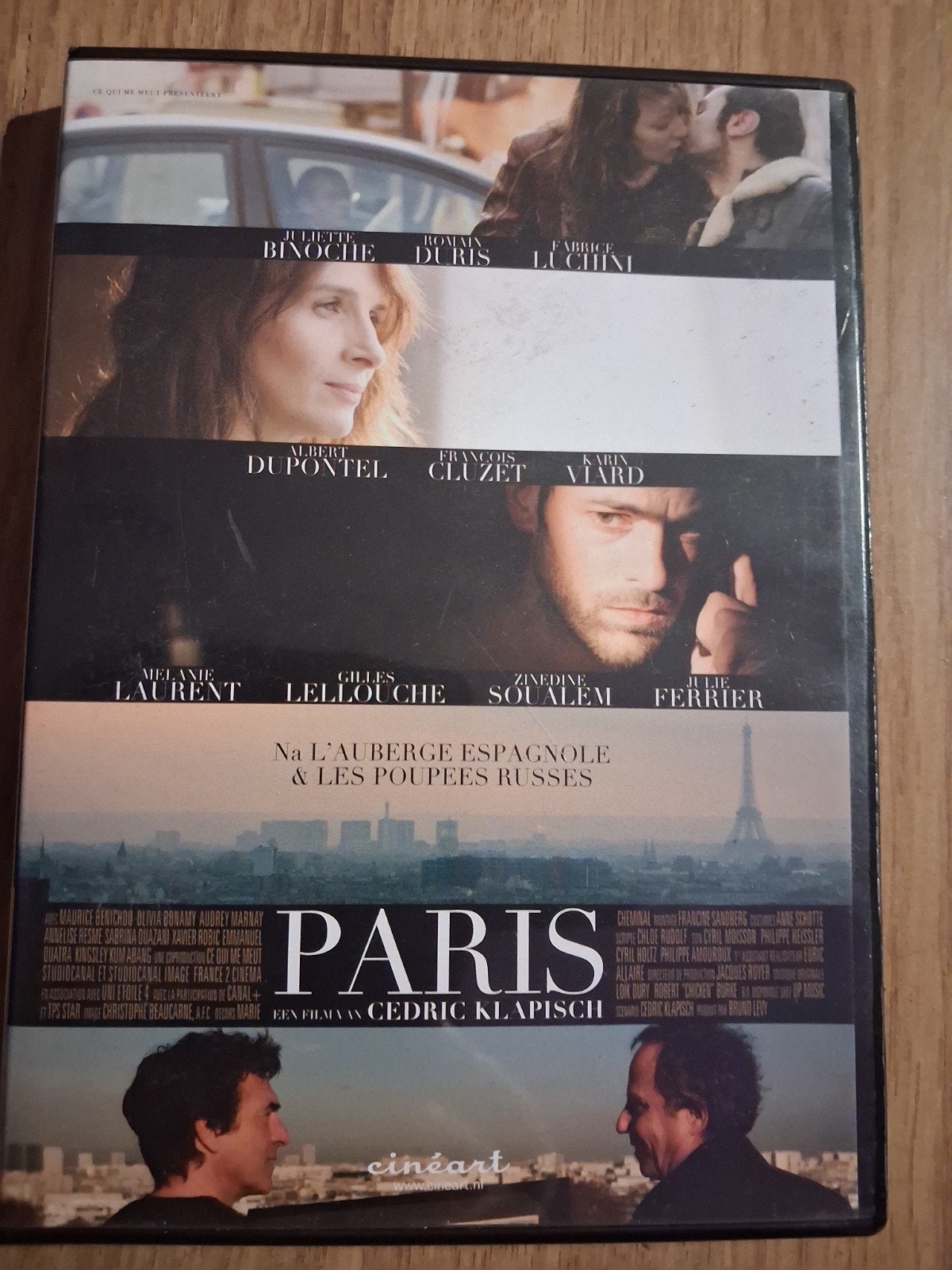 Paris - film van Cedric Klapisch.(Dvd), Cd's en Dvd's, Alle leeftijden, Ophalen of Verzenden, Zo goed als nieuw