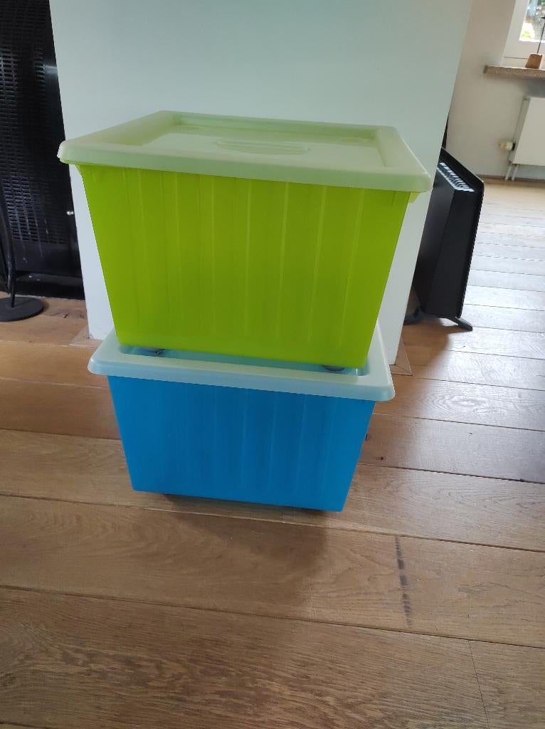 opbergboxen ikea VESSLA, Ophalen, Minder dan 50 cm, Zo goed als nieuw, Minder dan 40 cm