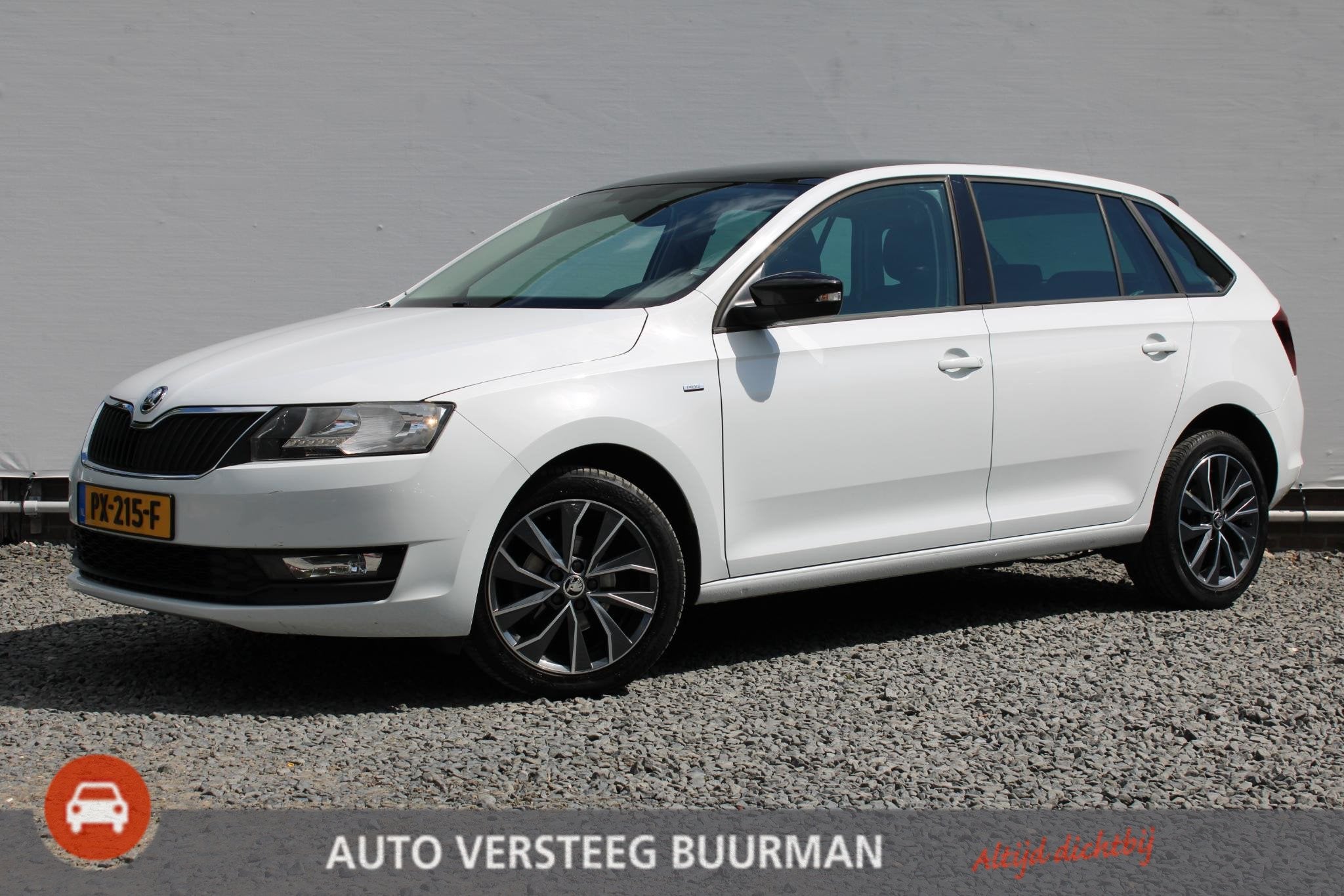 Skoda Rapid Spaceback 1.0 TSI Greentech Drive Automaat, Trek, Auto's, Stof, Gebruikt, 95 pk, Origineel Nederlands