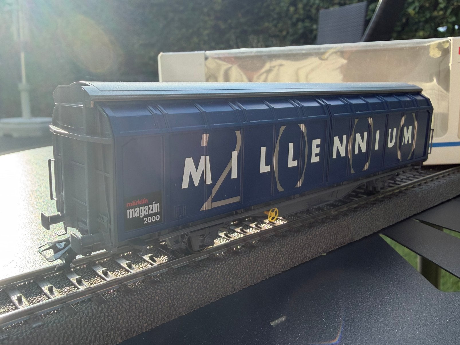 Märklin 48011 H0 Schuifwandwagen Magazin 2000 van de DB, Wisselstroom, Ophalen of Verzenden, Märklin, Nieuw