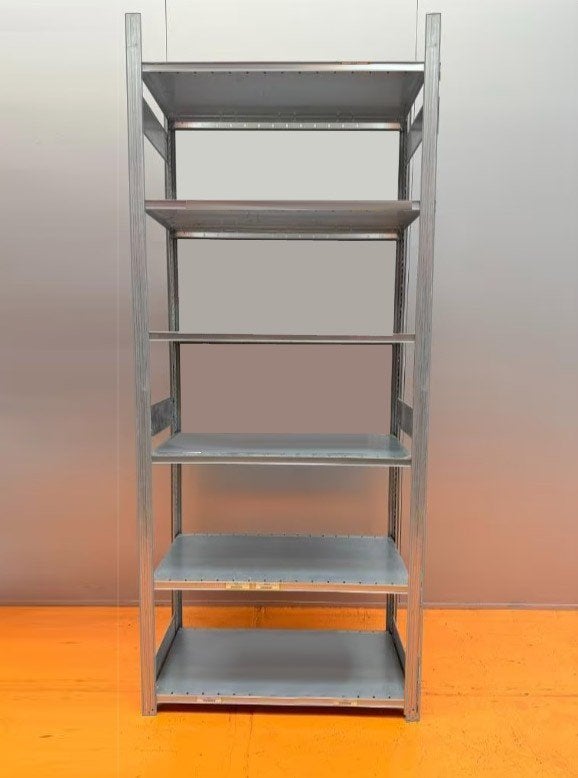Legbordstelling Dexion 250 × 100 x 50 cm kwaliteit verzinkt