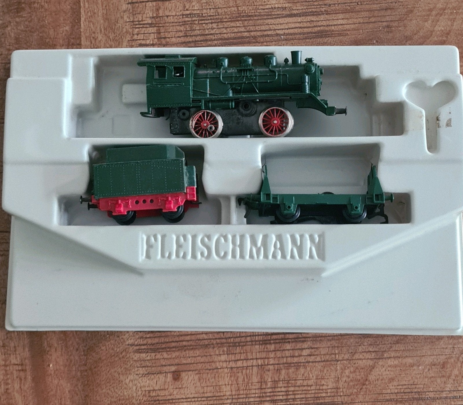 Fleischmann internationaal 1000, Ophalen of Verzenden, Gelijkstroom, Wagon, Fleischmann