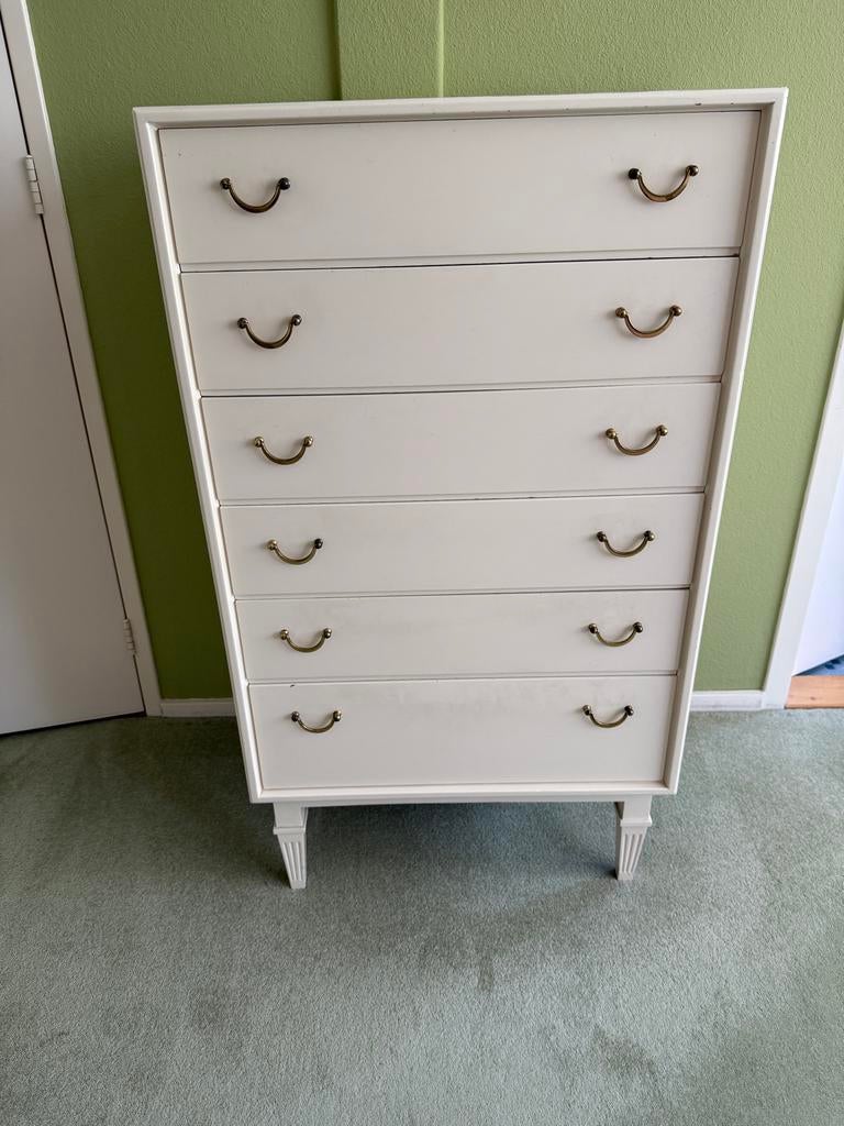 Ladenkast met 6 lades, 62x46x109 cm, Ophalen, Gebruikt, 5 laden of meer, 100 tot 150 cm