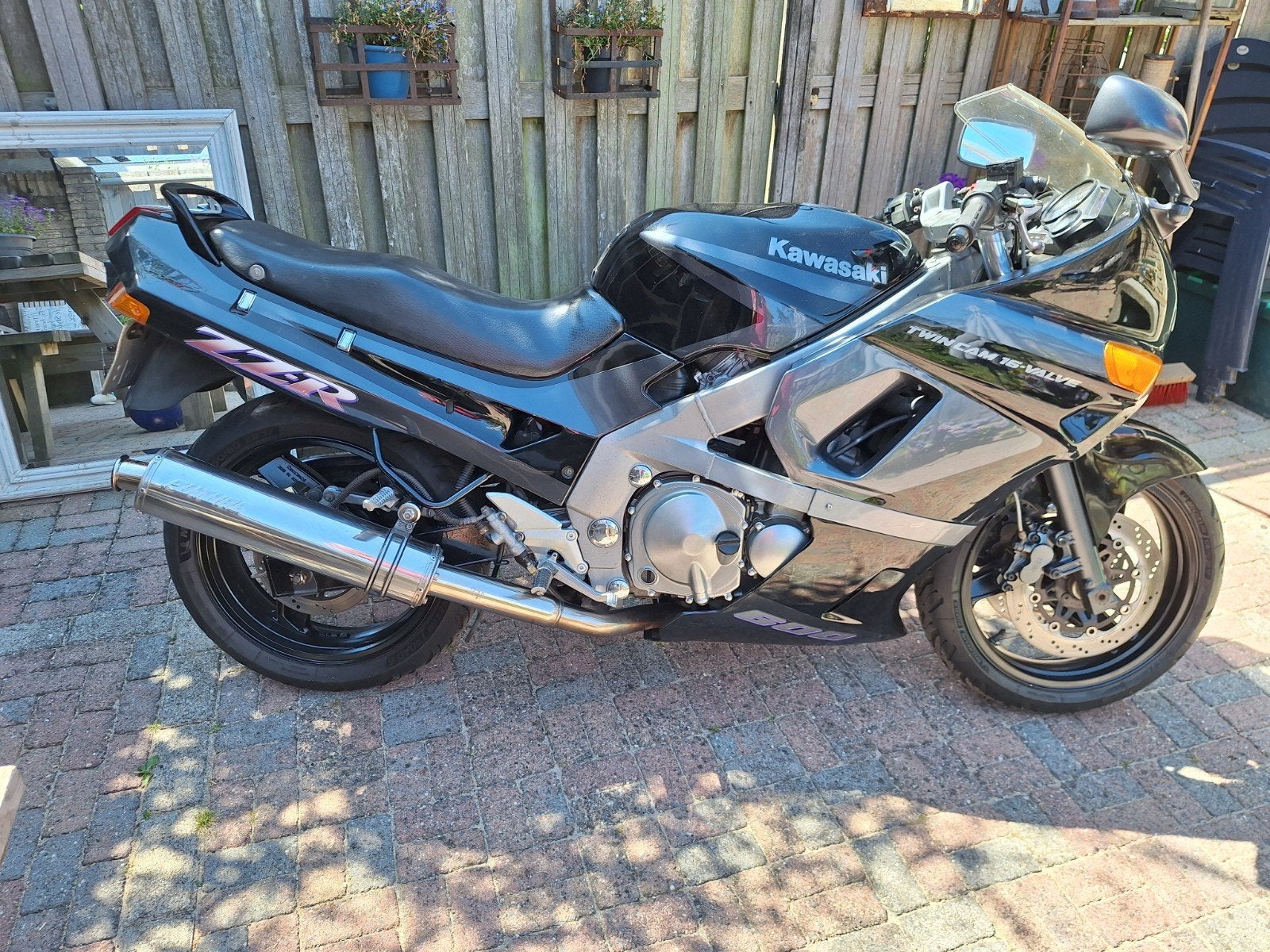 Kawasaki zzr 600 bj 92, Ophalen, Gebruikt
