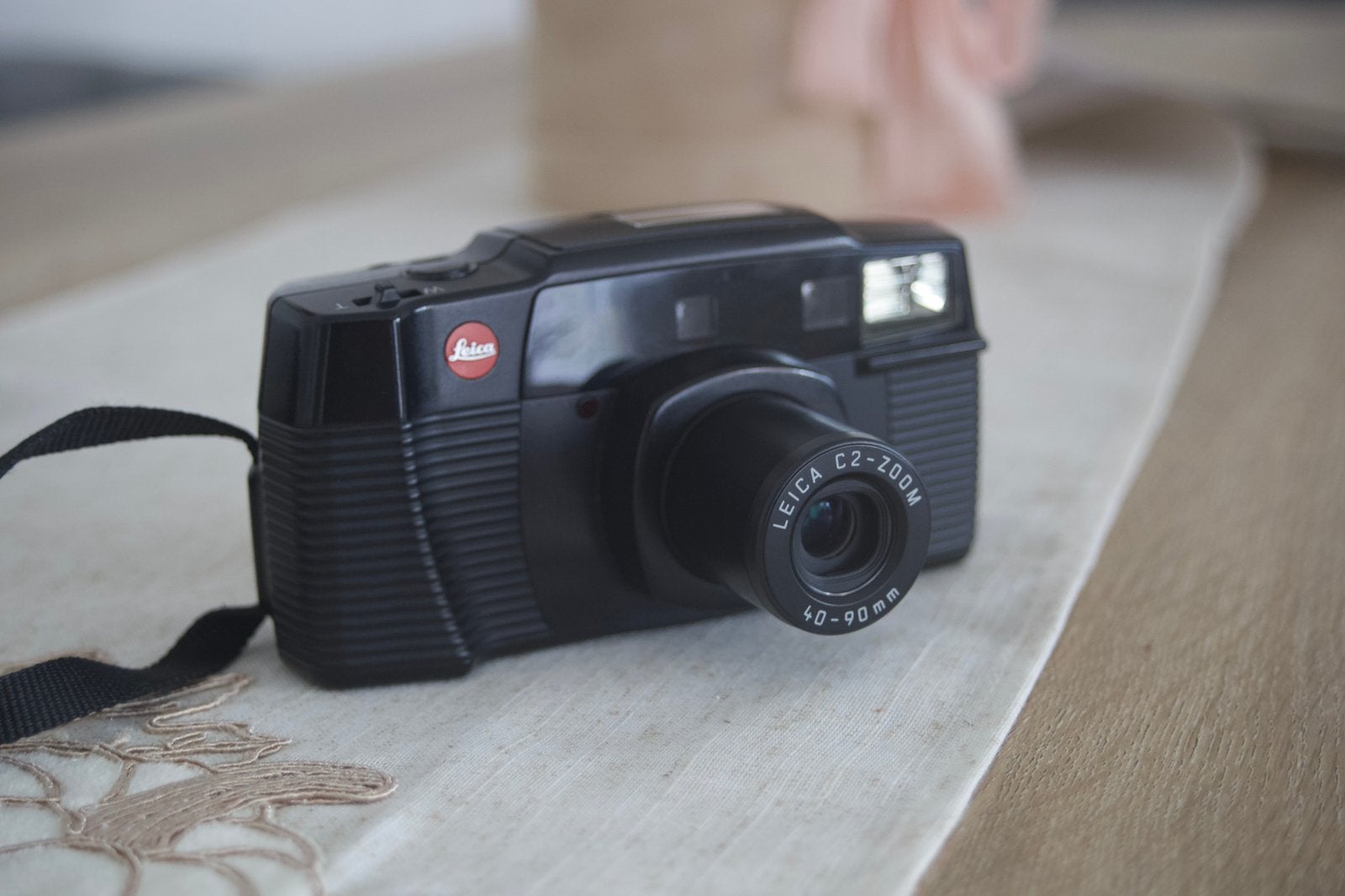 Leica C2-ZOOM  Near Mint. Volledig functioneel., Audio, Tv en Foto, Fotocamera's Analoog, Ophalen of Verzenden, Zo goed als nieuw