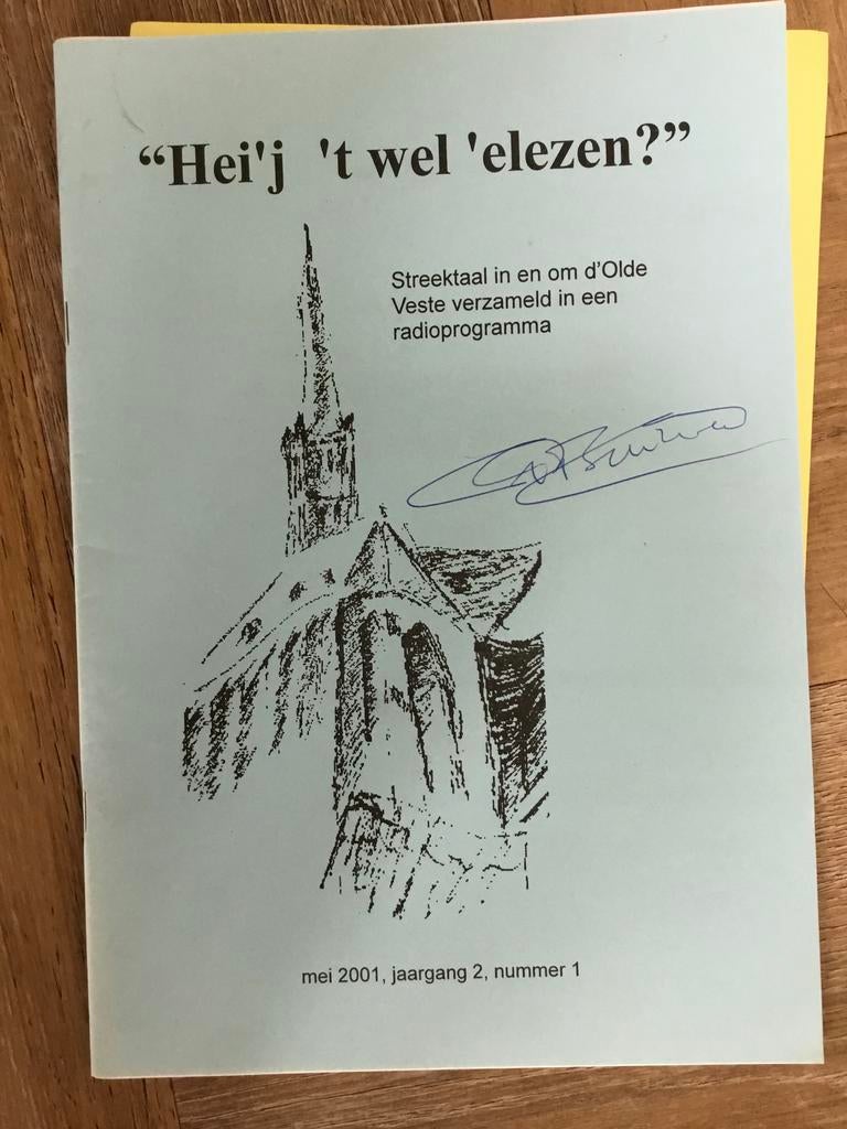 “Hei’j ‘t wel ‘elezen?”, Ophalen of Verzenden, 20e eeuw of later, Zo goed als nieuw