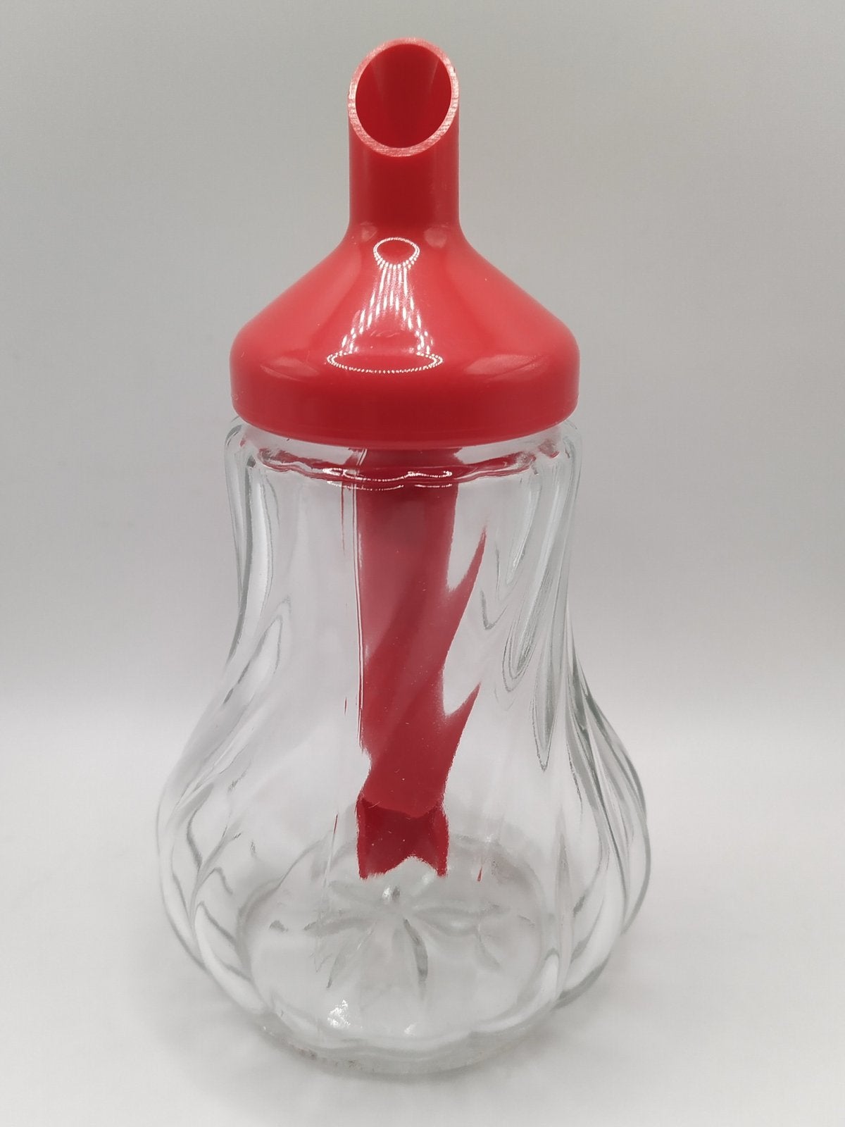 Stoha suikershooter met swirlglas en plastic, no 9., Ophalen of Verzenden