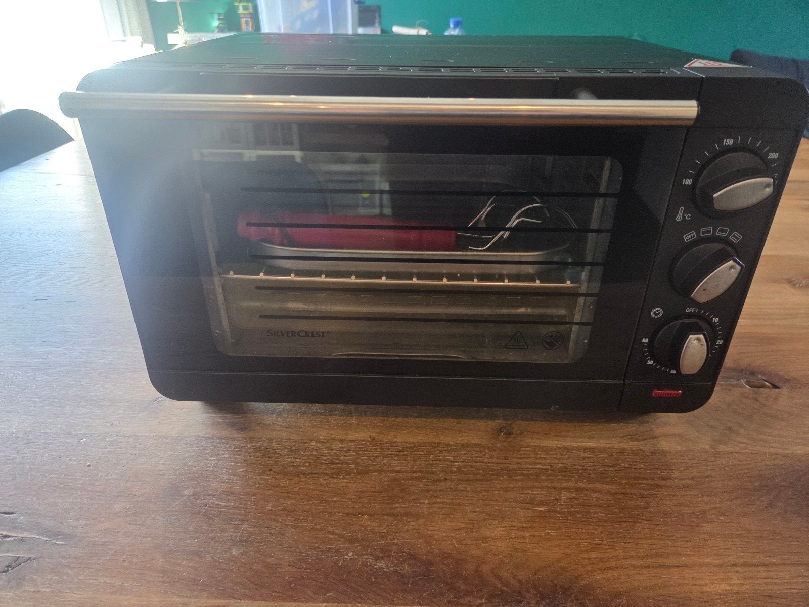 Silvercrest Campingoven 1200W, Witgoed en Apparatuur, Ovens, Ophalen, Minder dan 45 cm, Minder dan 45 cm, Silvercrest