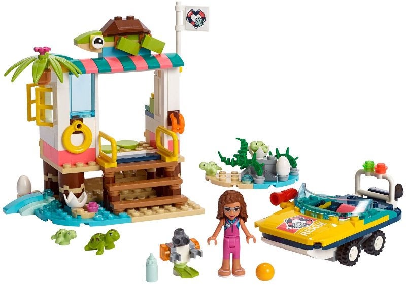 Lego Friends - Turtles Rescue Mission (41376), Ophalen of Verzenden, Gebruikt, Complete set, Lego