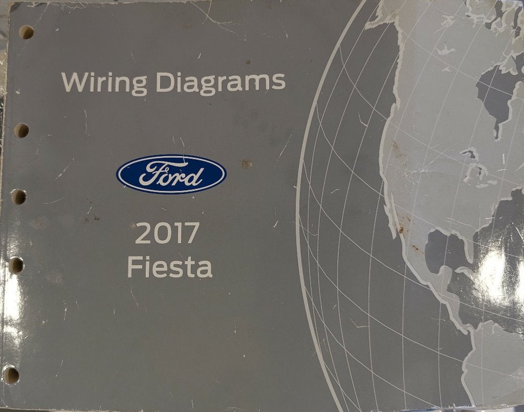 Ford Fiesta Wiring diagrams (2017/Mk7.5), Ophalen of Verzenden, Nieuw, Ford