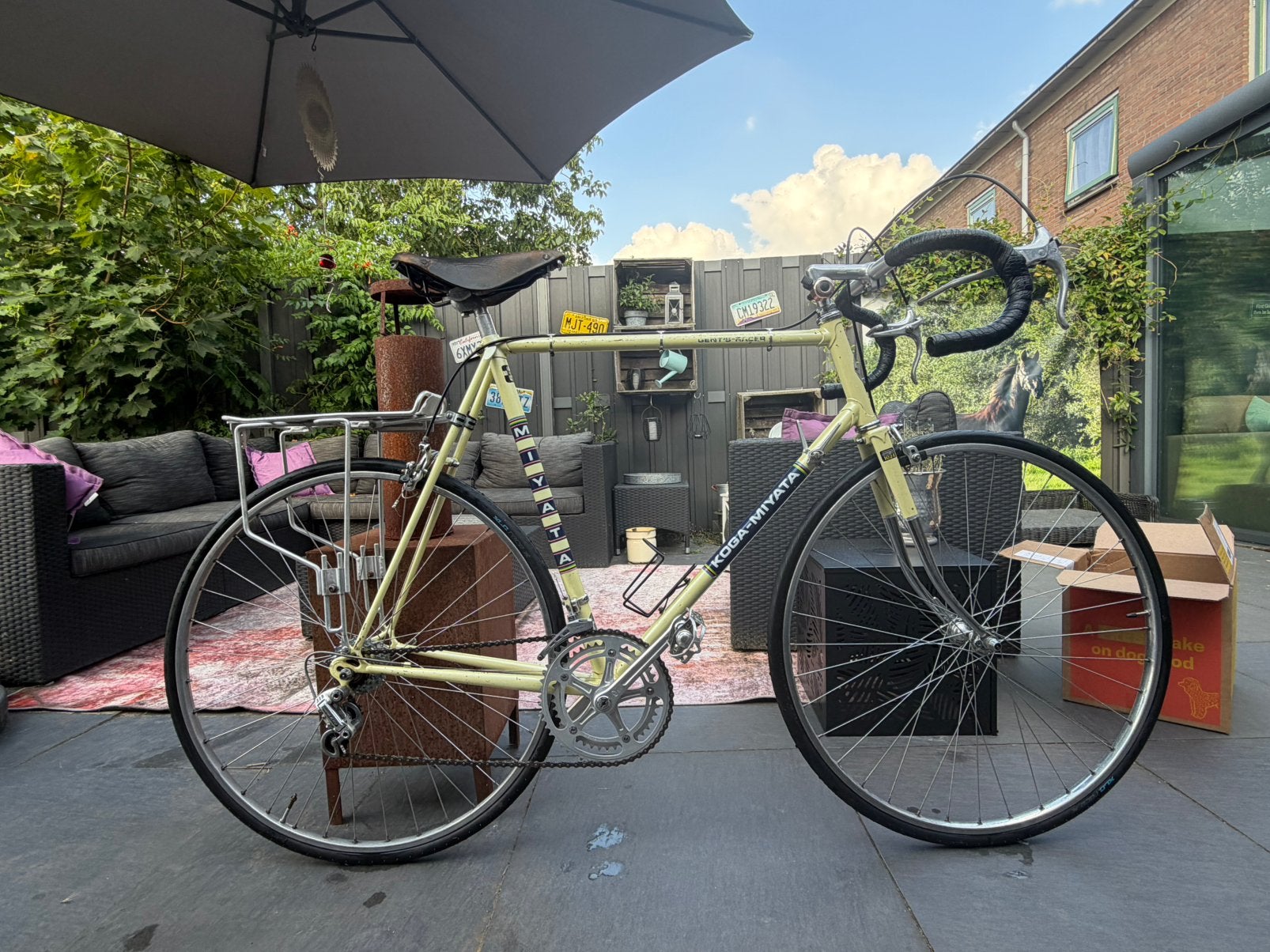 Koga Miyata Gents Racer (1977) – Klassieke stalen racefiets, 55 tot 59 cm, Ophalen
