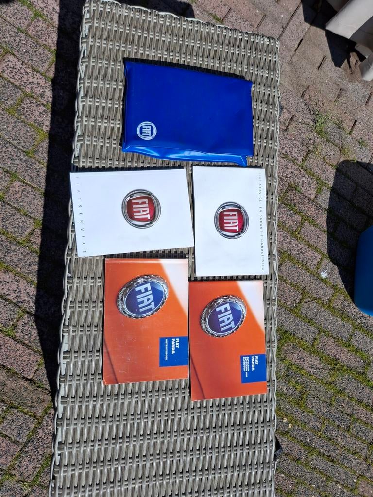 Instructieboekjes Fiat Panda 2008 - Compleet set, Ophalen of Verzenden