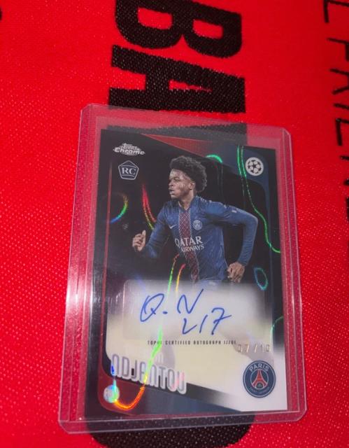 Quintin Ndjantou Rookie Autograph 7/10, Verzenden, Nieuw, Buitenlandse clubs, Spelerskaart