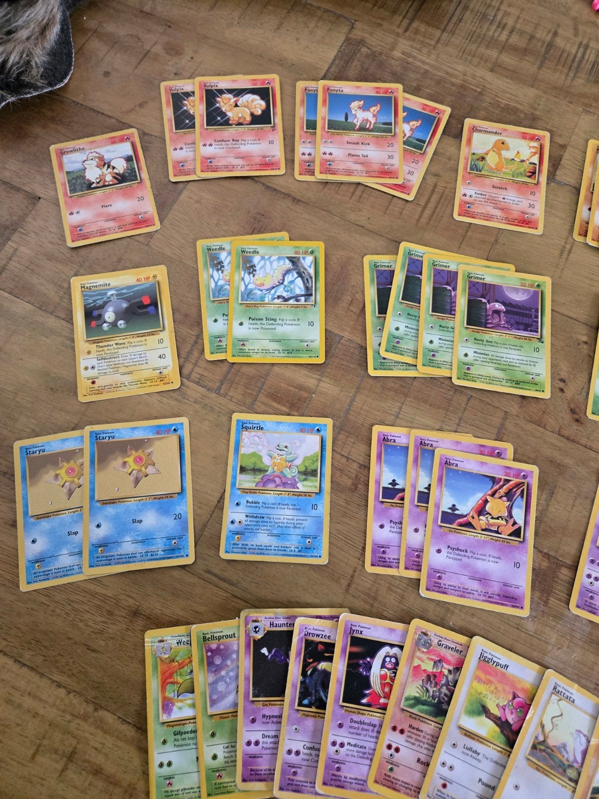 Diverse Kanto Pokémon kaarten - Verschillende generaties, Verzamelen, Ophalen of Verzenden, Gebruikt
