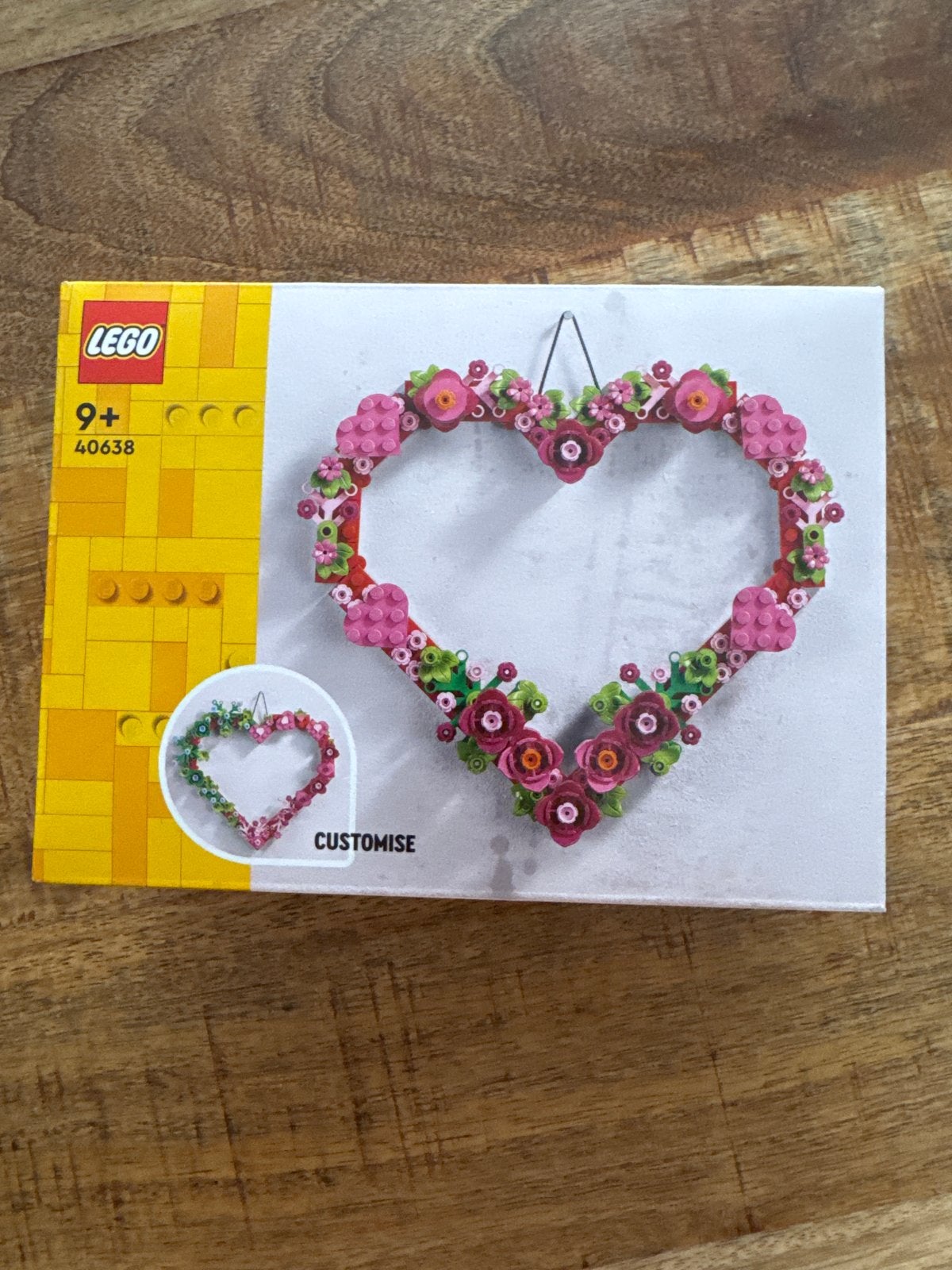 Nieuwe LEGO Bloemenkrans Hart 40638 - Perfect cadeau!, Ophalen of Verzenden, Nieuw, Overige merken