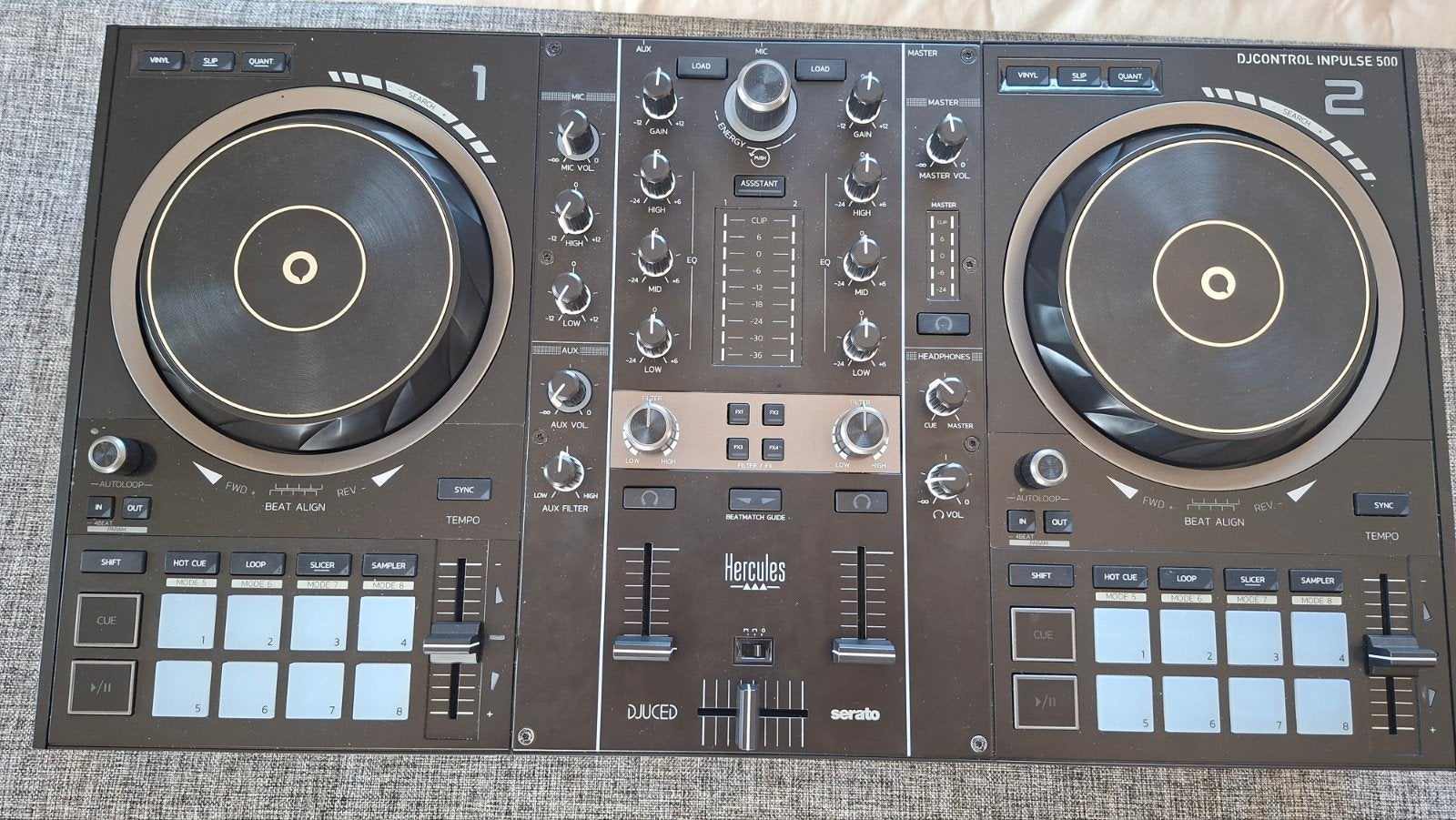 Hercules Inpulse 500 DJ-controller, Ophalen, Gebruikt, Dj-set, Overige merken