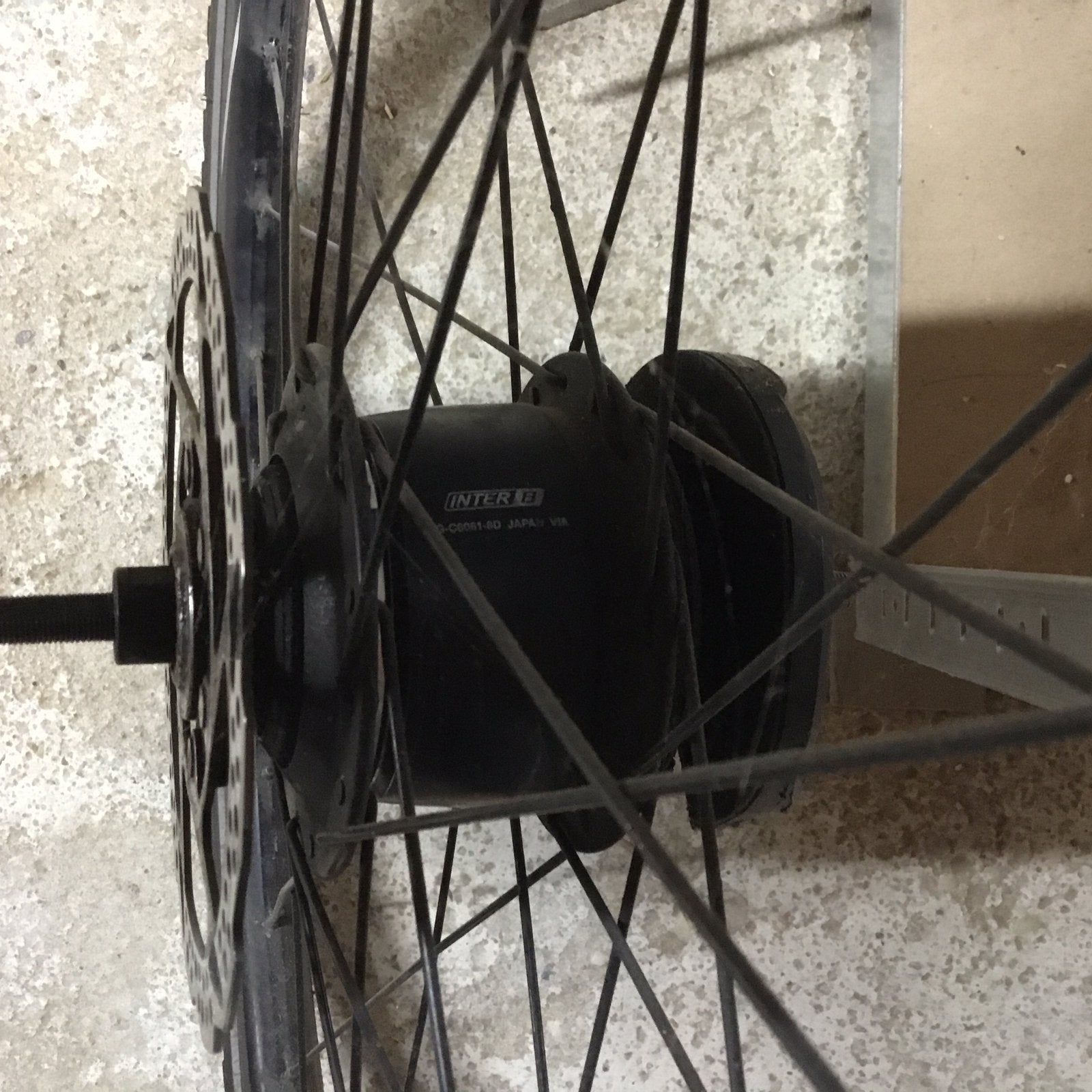 Achterwiel shimano 28 inch voor ebike, Fietsen en Brommers, Ophalen, Gebruikt