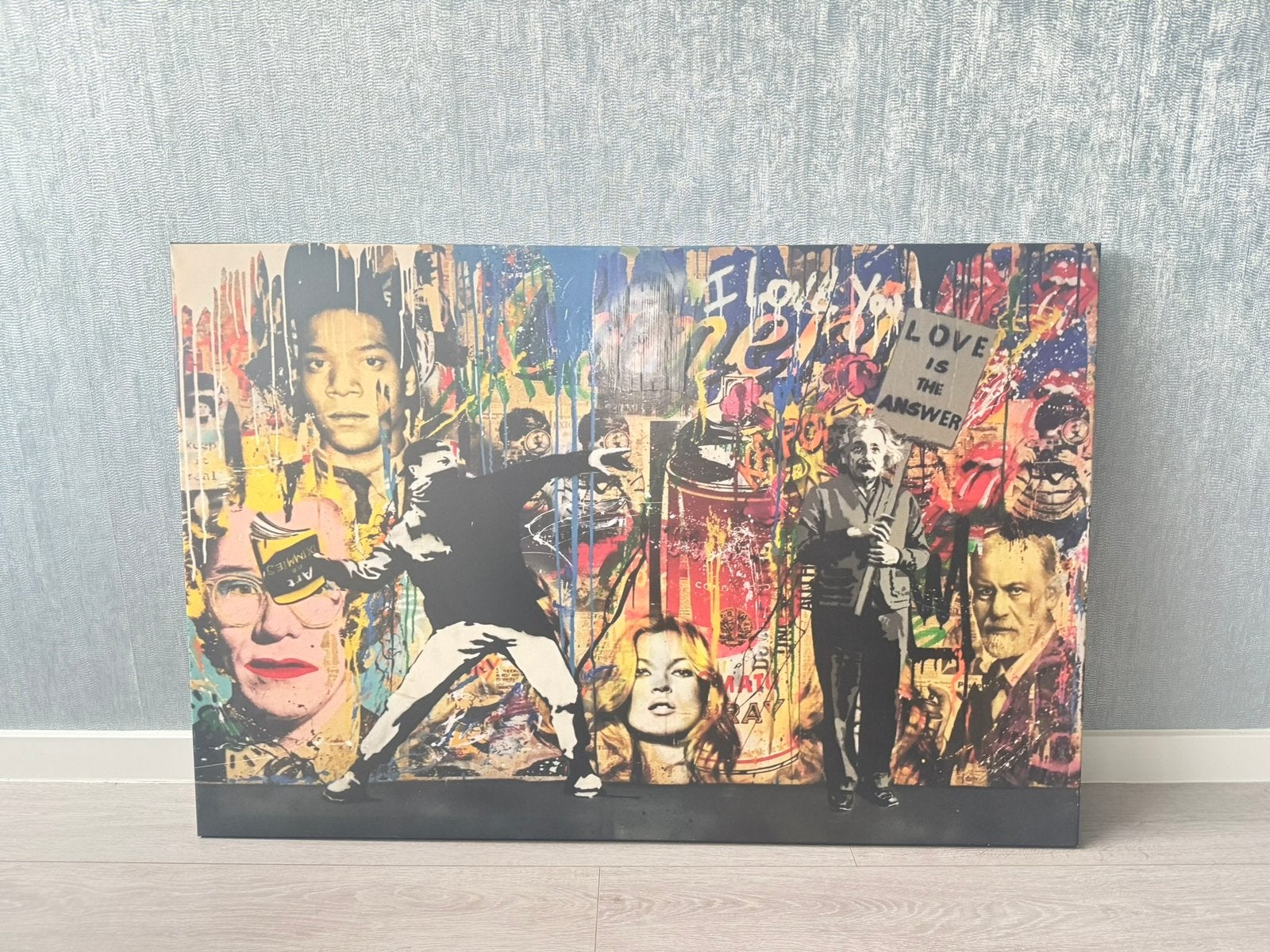 Street Art Canvas – 120 x 80 cm, Ophalen