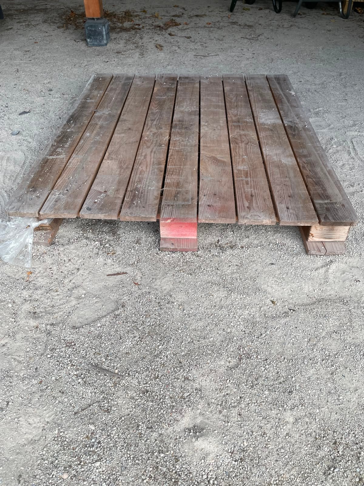 GRATIS Hout pallet, Ophalen, Zo goed als nieuw, Hout