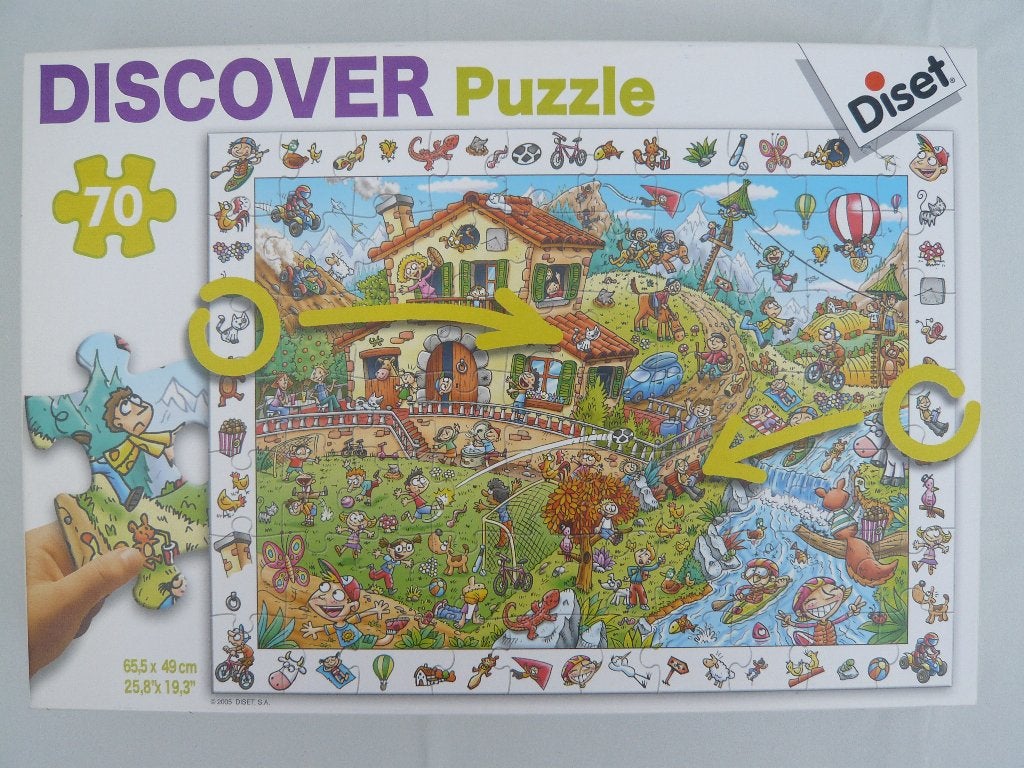 Discover puzzel, Ophalen of Verzenden, Meer dan 50 stukjes, Nieuw, 6 jaar of ouder
