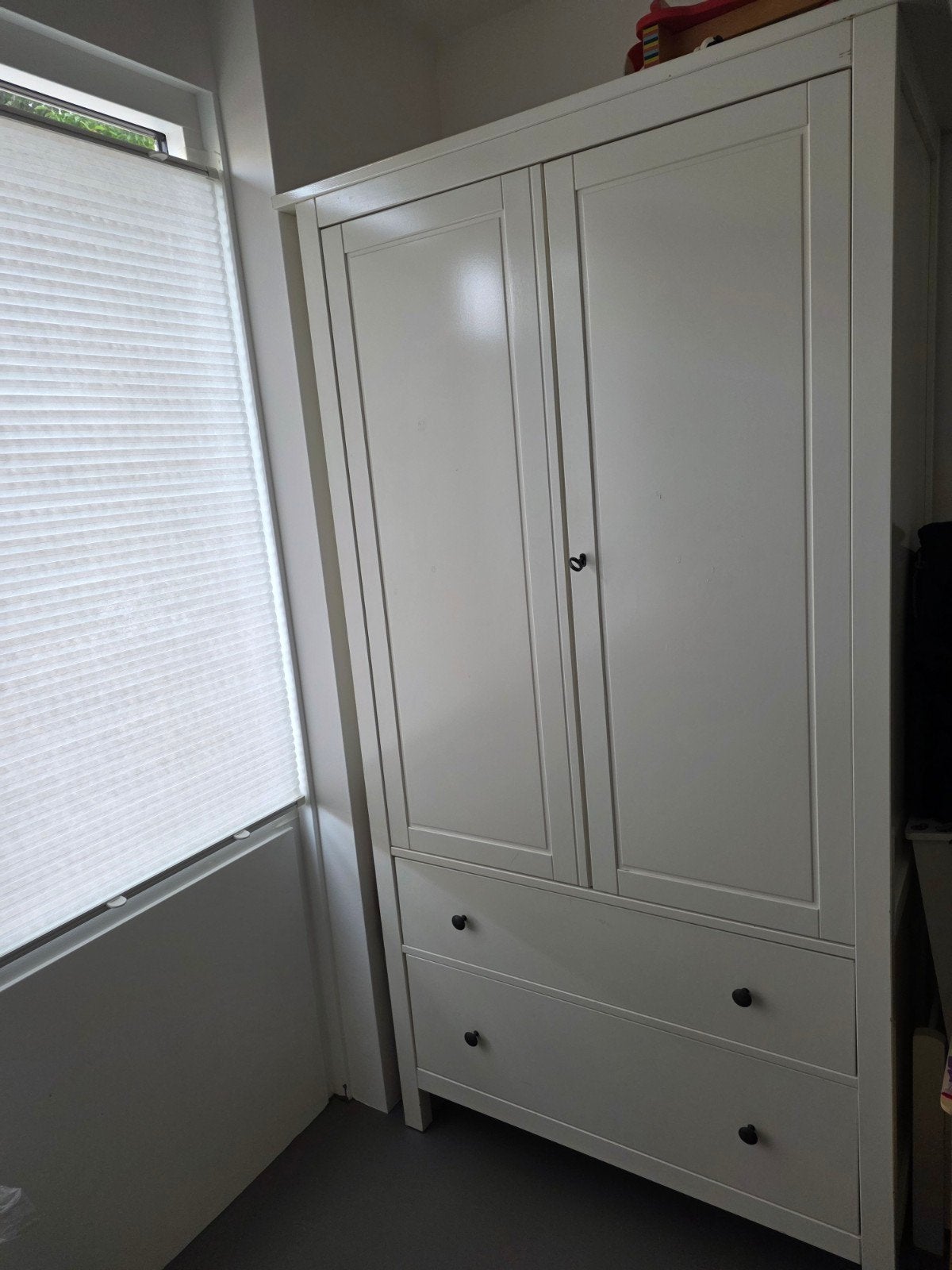 .::IKEA Hemnes kledingkast en ladekast/commode, Ophalen, Gebruikt, Scandinavisch, Klassiek, 50 tot 100 cm