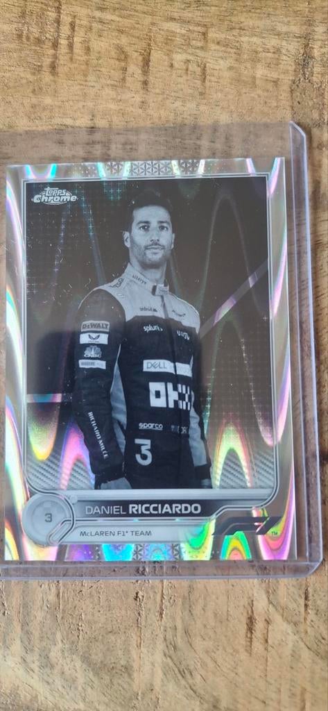 Daniel Ricciardo Topps Chrome F1 Kaart McLaren, Verzamelen, Automerken, Motoren en Formule 1, Ophalen of Verzenden, Zo goed als nieuw