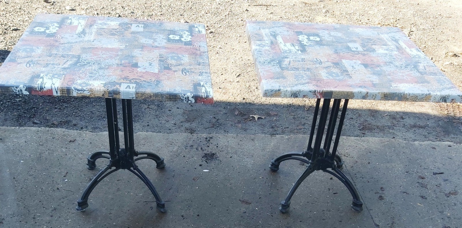 Tafel tafels tuintafeltjes, Ophalen