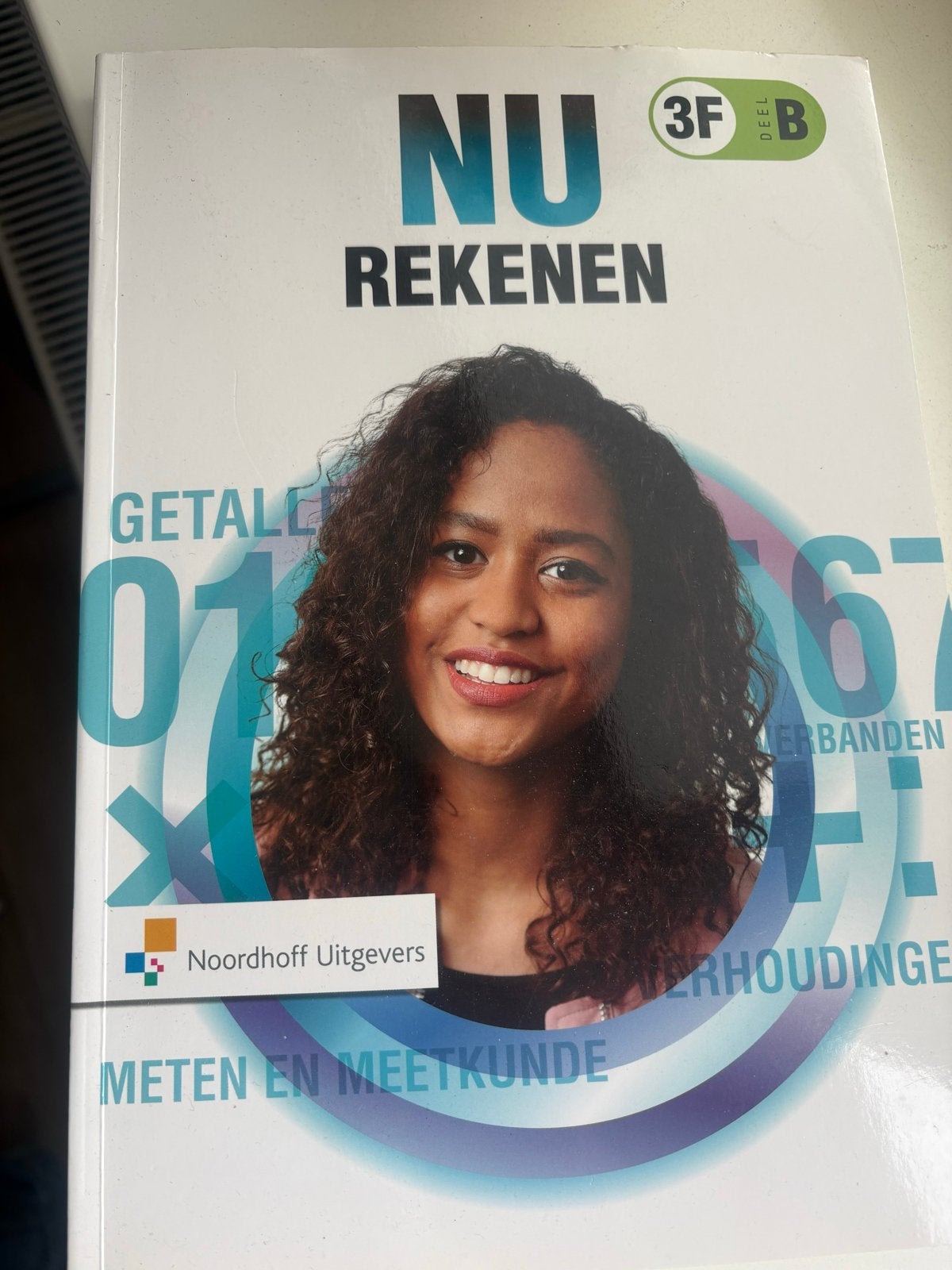 NU Rekenen 3F B - Noordhoff Uitgevers, Ophalen of Verzenden, Gelezen, Overige niveaus, Wiskunde A