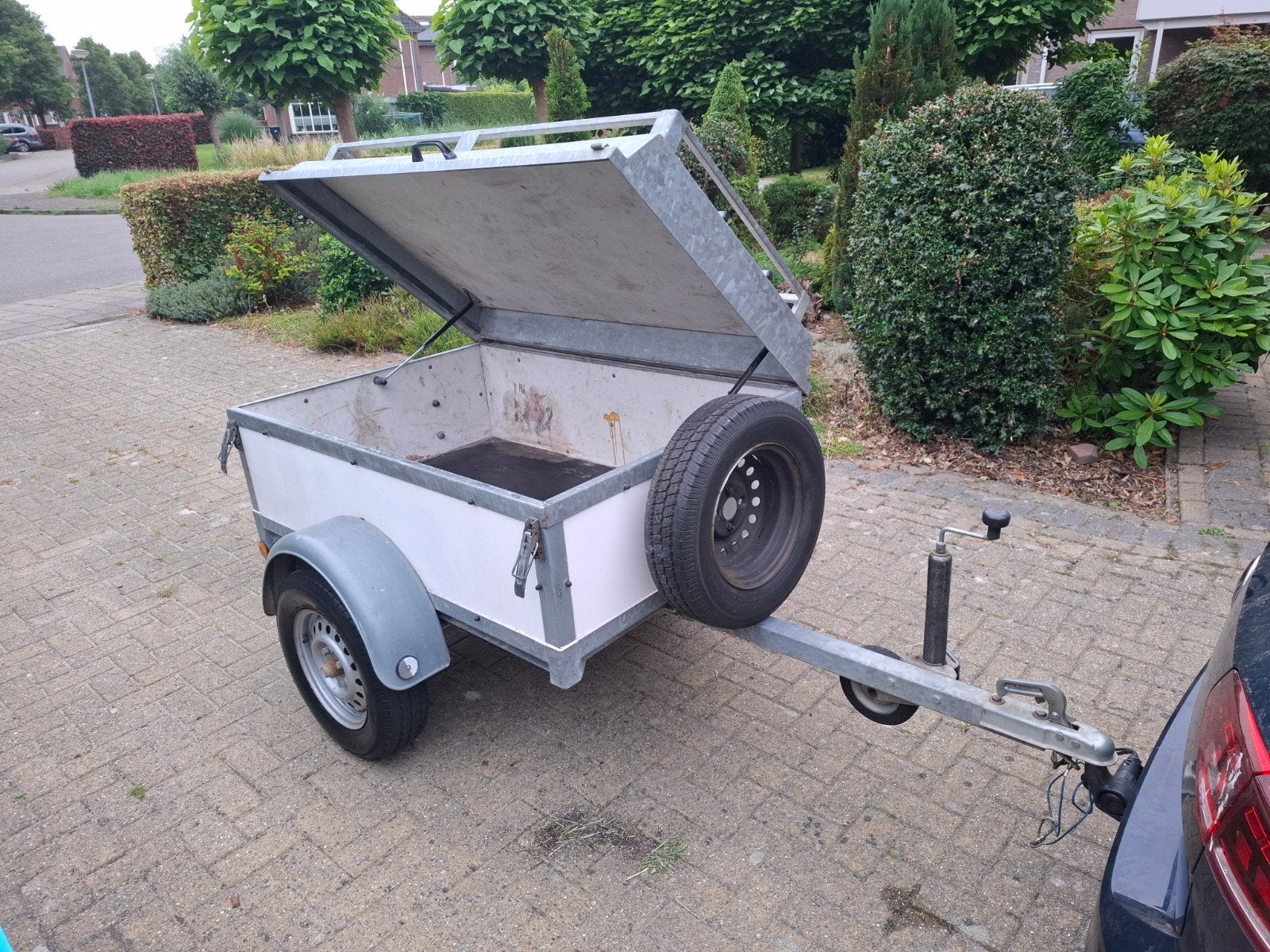 Bagagewagen te huur of te koop, Ophalen