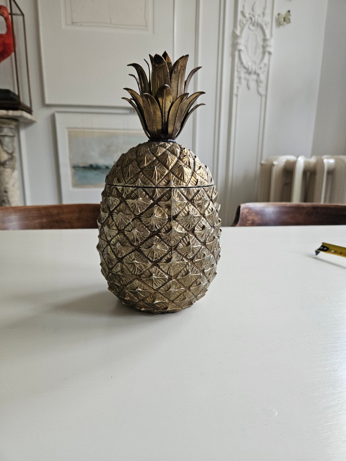 Mauro Manetti ananas ijsemmer goudkleurig, Ophalen of Verzenden