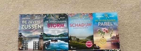 Nog 4 boeken van de serie De Zeven Zussen, Ophalen of Verzenden, Zo goed als nieuw, Lucinda Riley