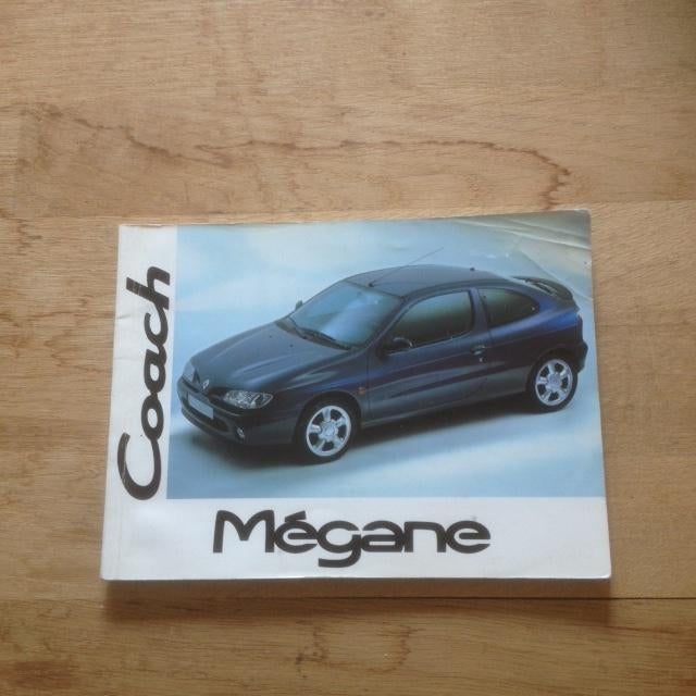 Handleiding/Instructieboekje   Renault  Mégane    1996    NL, Ophalen of Verzenden