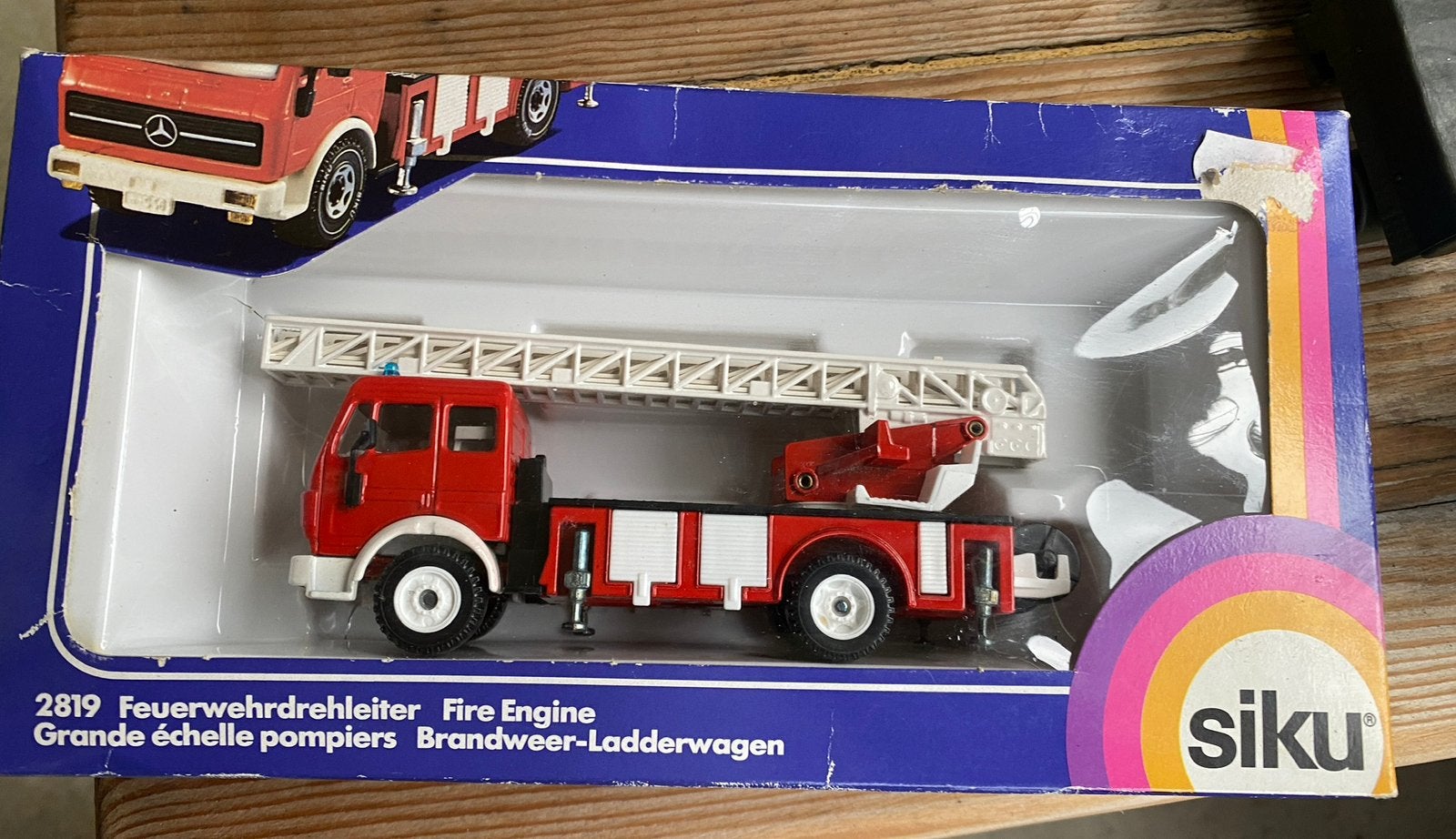 Siku Brandweer Ladderwagen 2819 - Made in W.-Germany, Verzenden, Nieuw