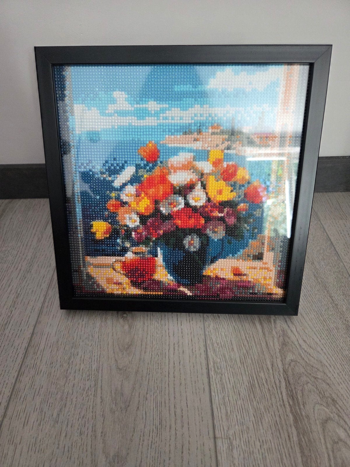 Diamond Painting Bloemen in Lijst - Zeezicht, Ophalen, Nieuw, Overige typen